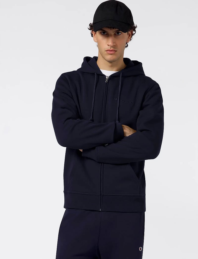 Champion - Full Zip Hoodie Sweatshirt - hoodies - bs501-nny-ns - 0