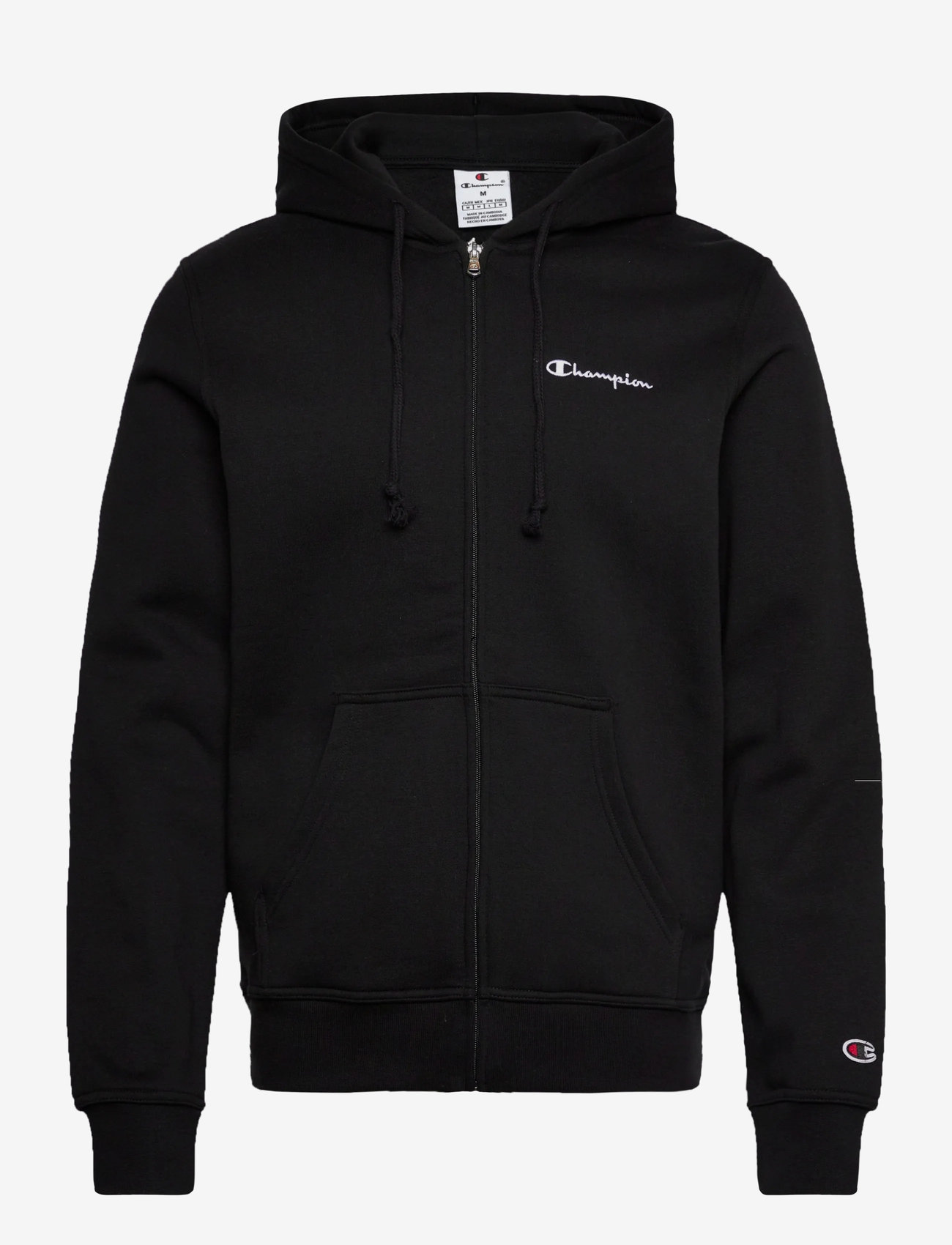 Champion - Full Zip Hoodie Sweatshirt - hoodies - kk001-nbk-ns - 1