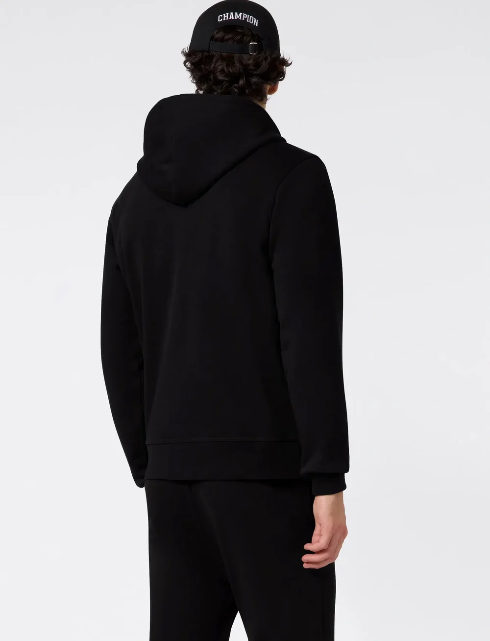 Champion - Full Zip Hoodie Sweatshirt - hoodies - kk001-nbk-ns - 3