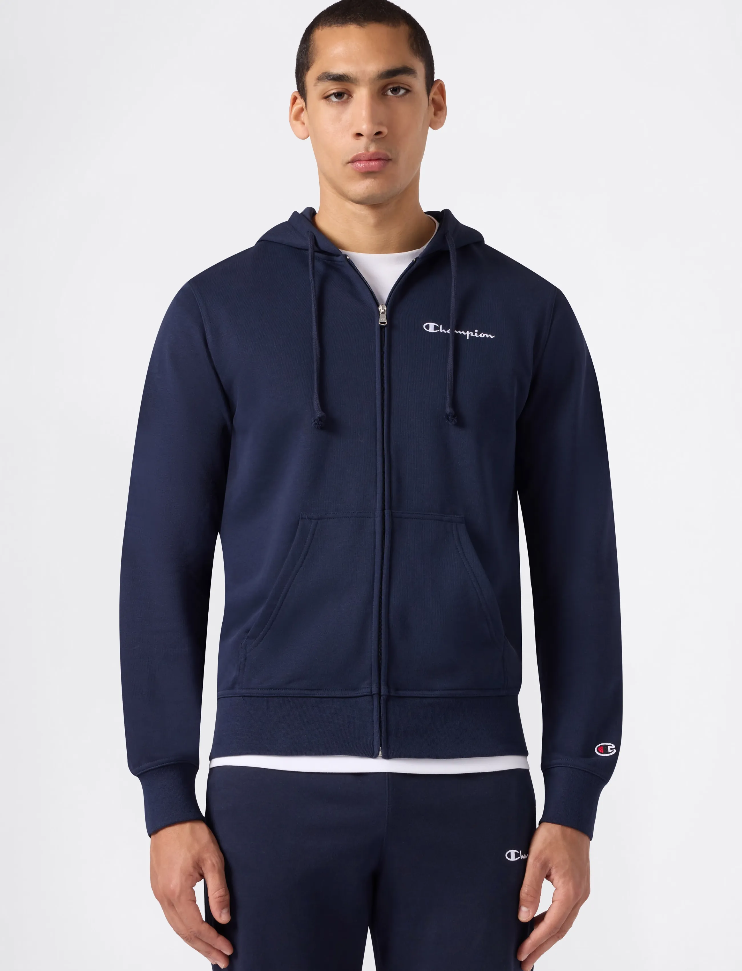 Champion - Full Zip Hoodie Sweatshirt - bs501-nny-ns - 4