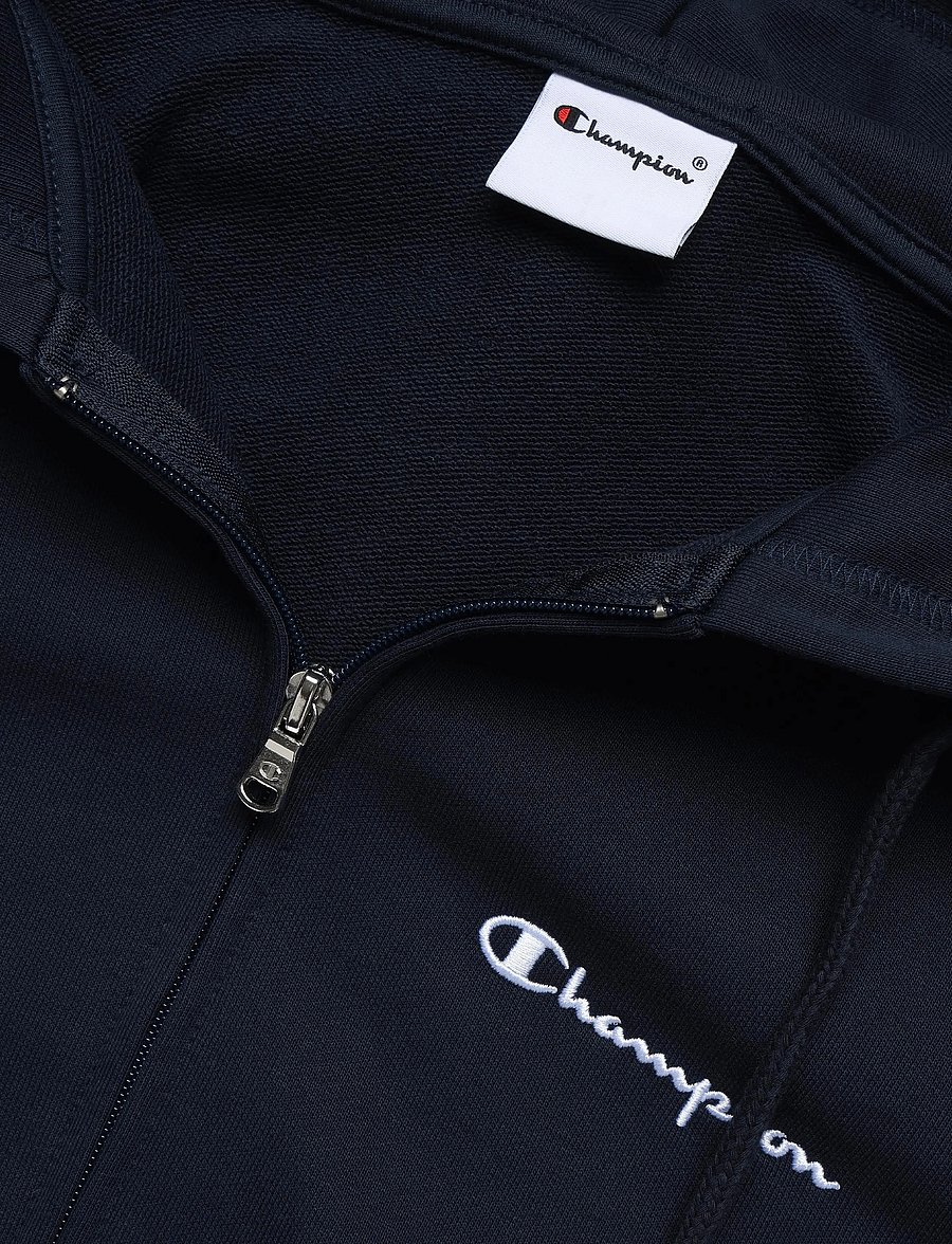 Champion - Full Zip Hoodie Sweatshirt - alussärgid - bs501-nny-ns - 5