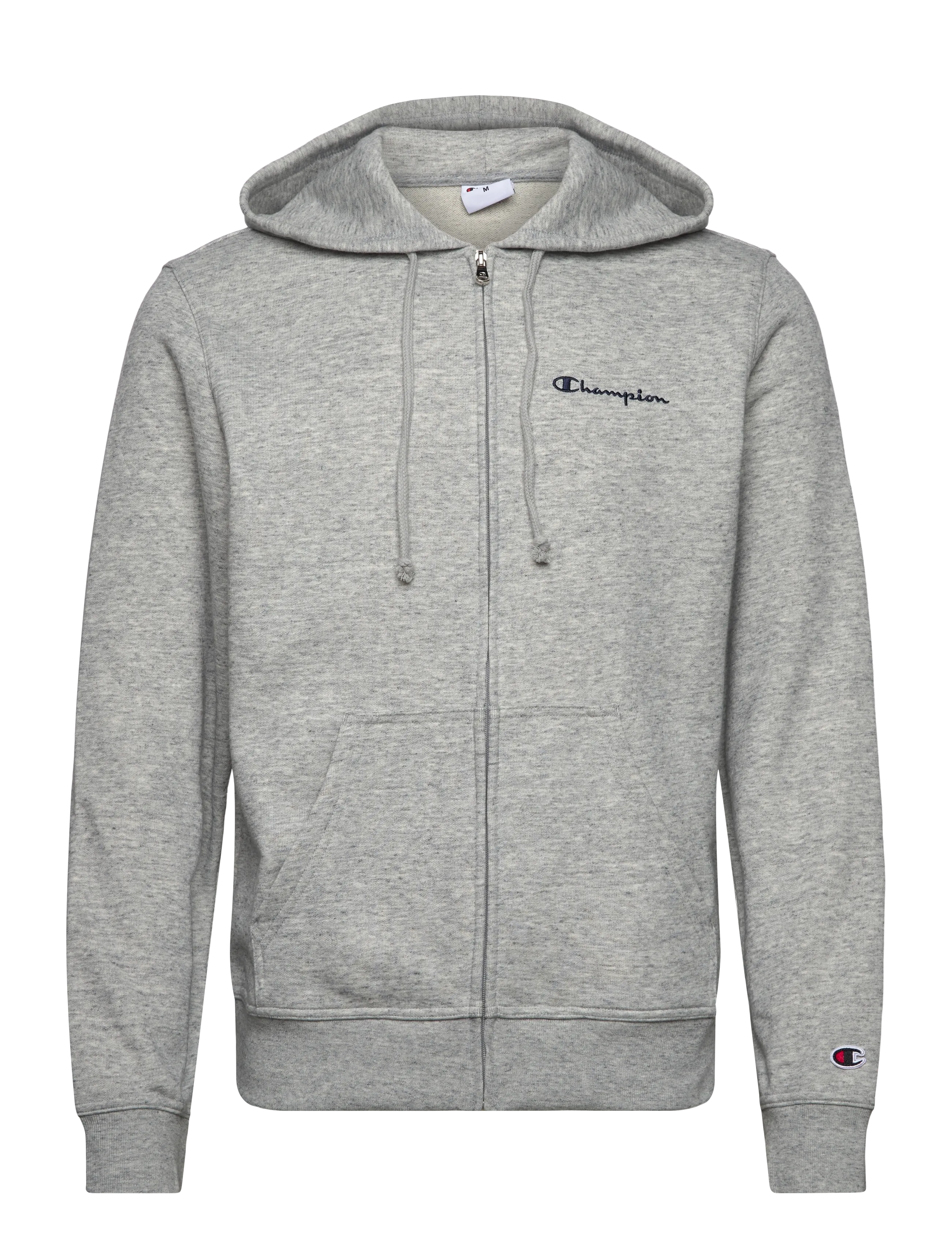 Champion Full Zip Hoodie Sweatshirt - Kläder - EM021-NOXM-NS / grey