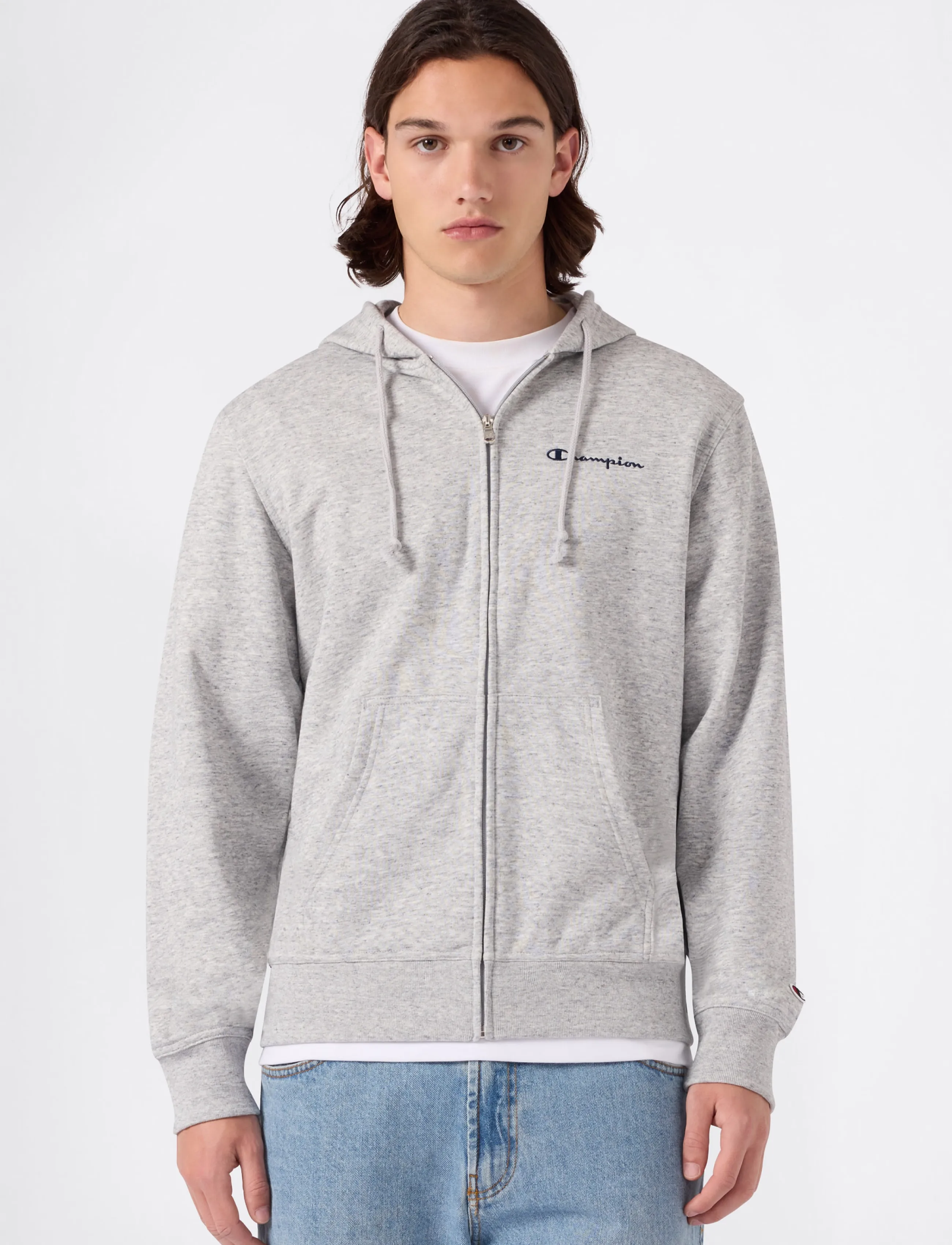 Champion - Full Zip Hoodie Sweatshirt - huvtröjor - em021-noxm-ns - 4