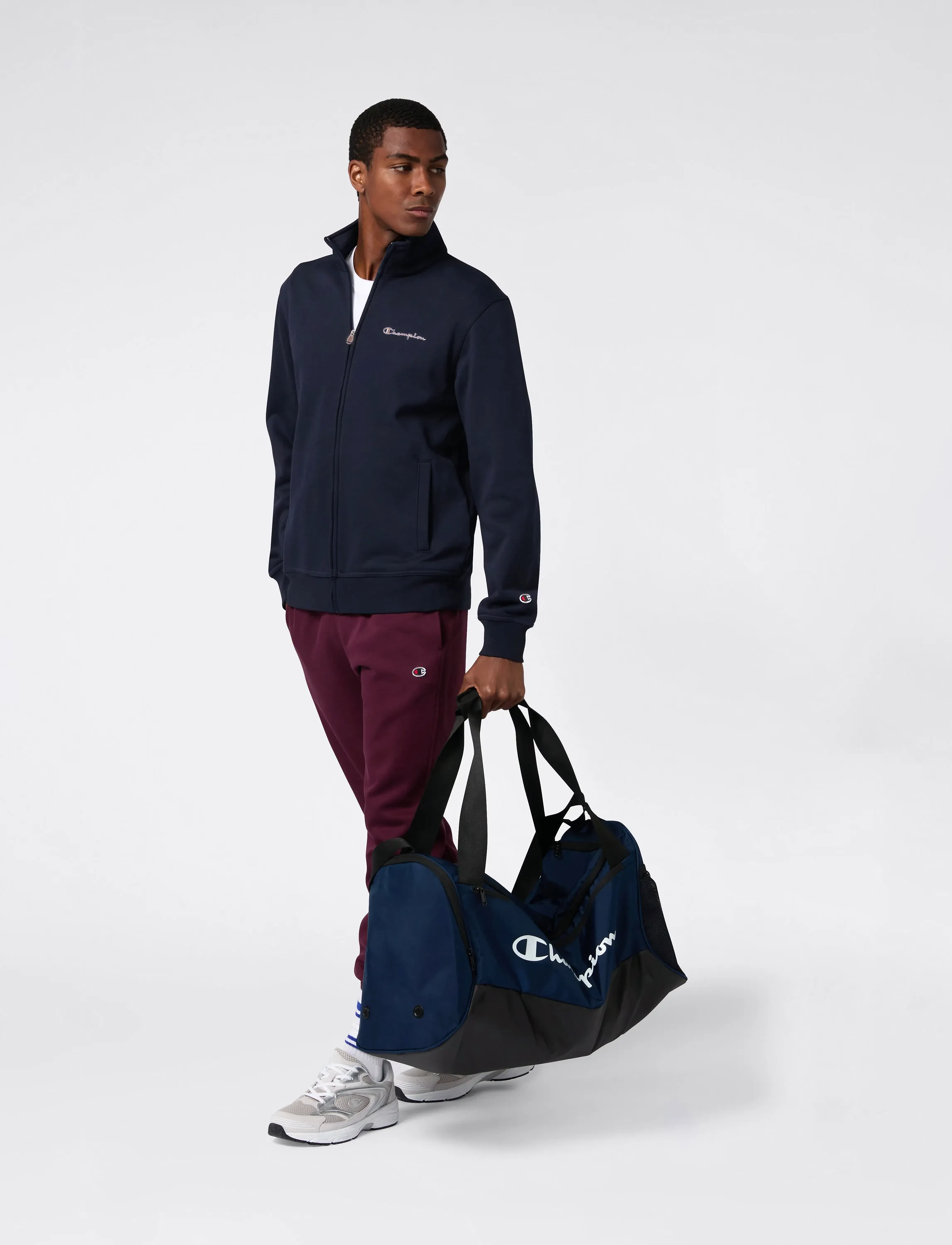 Champion Full Zip Sweatshirt - Kleidung - BS501-NNY / navy