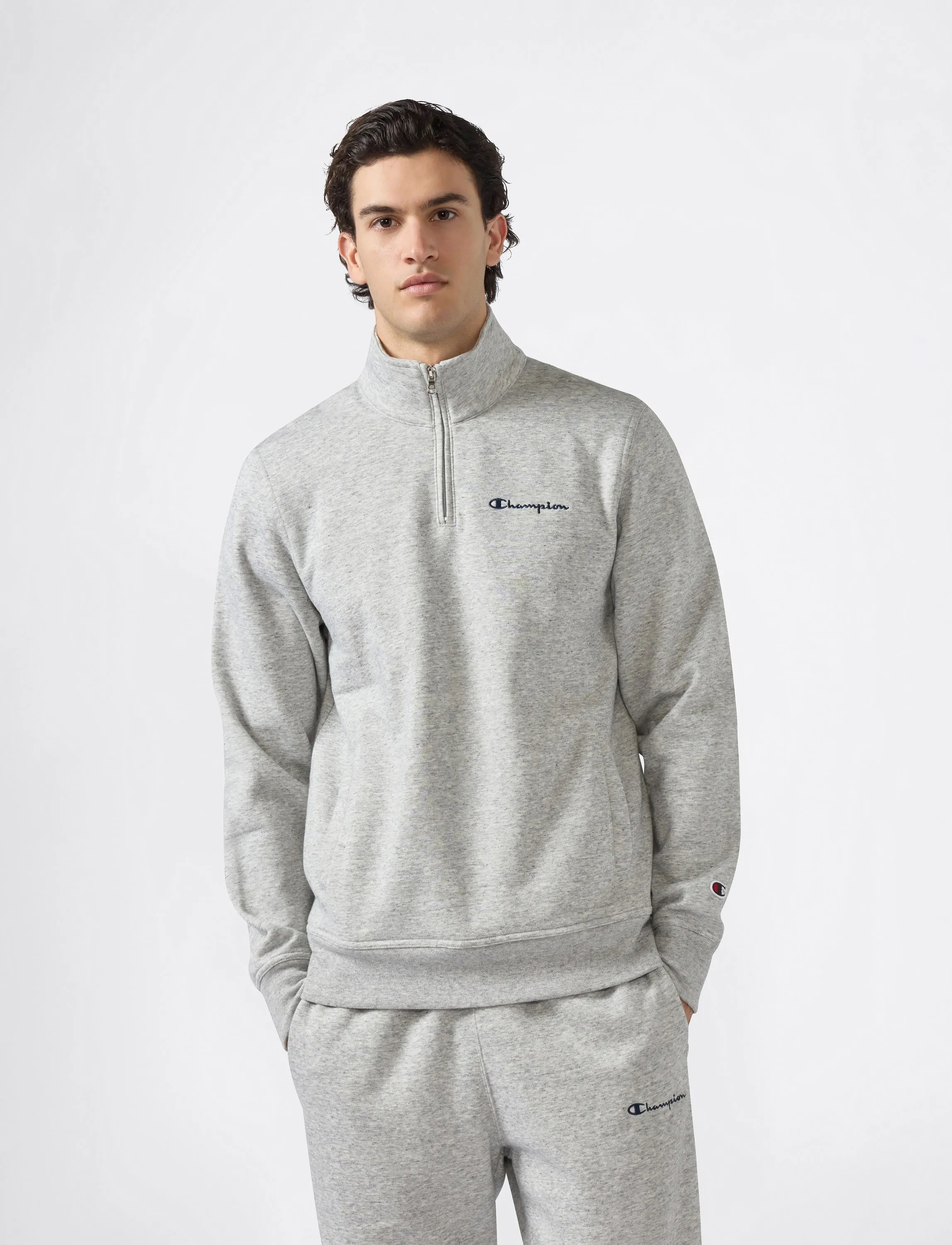 Champion - Half Zip Sweatshirt - sweatshirts - em021-noxm - 4
