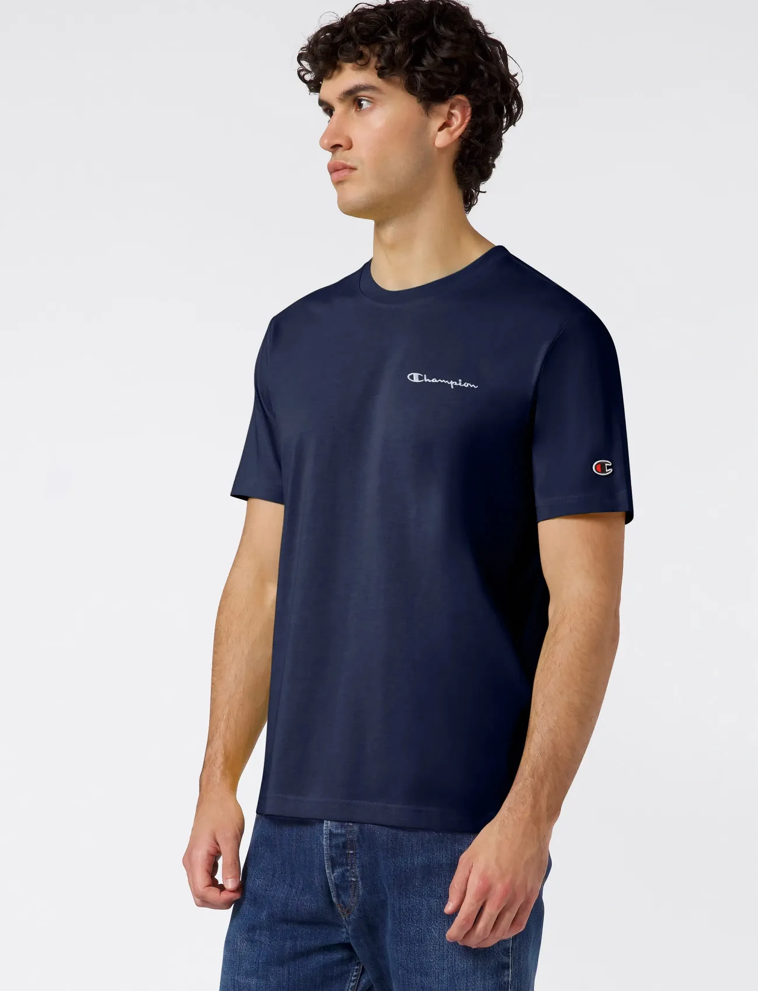 Champion SS Tee - Kläder - BS501-NNY-NS / navy