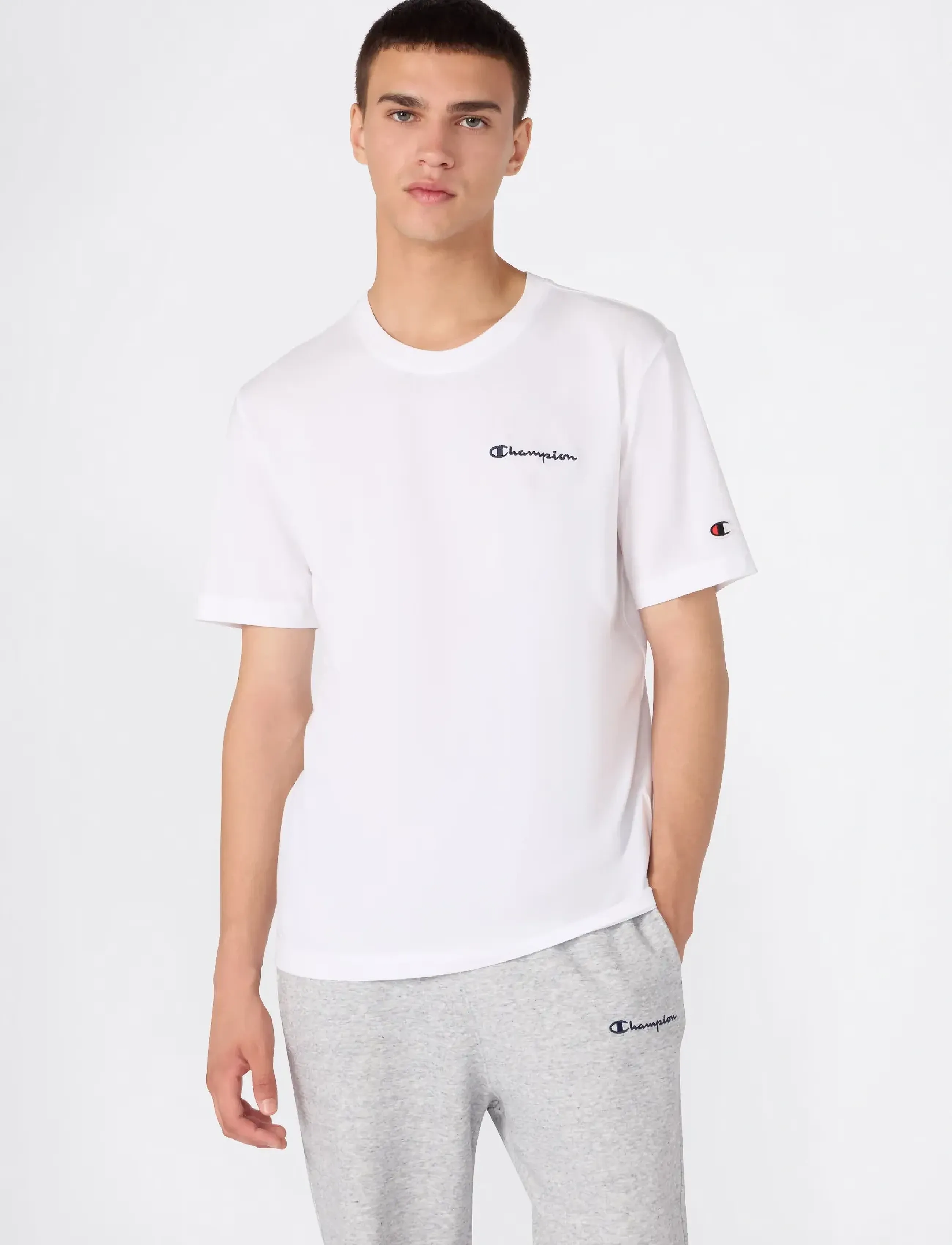 Champion SS Tee - Riided - WW001-WHT-NS / white