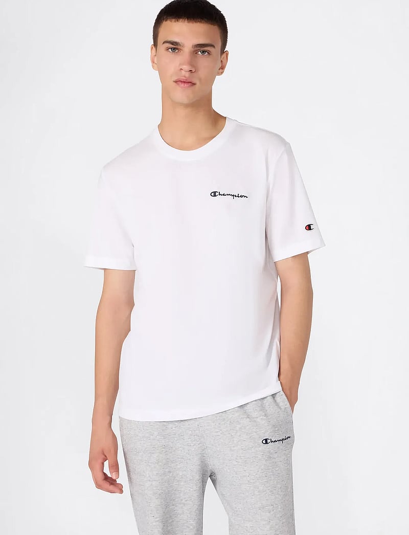Champion - SS Tee - kortærmede t-shirts - ww001-wht-ns - 0