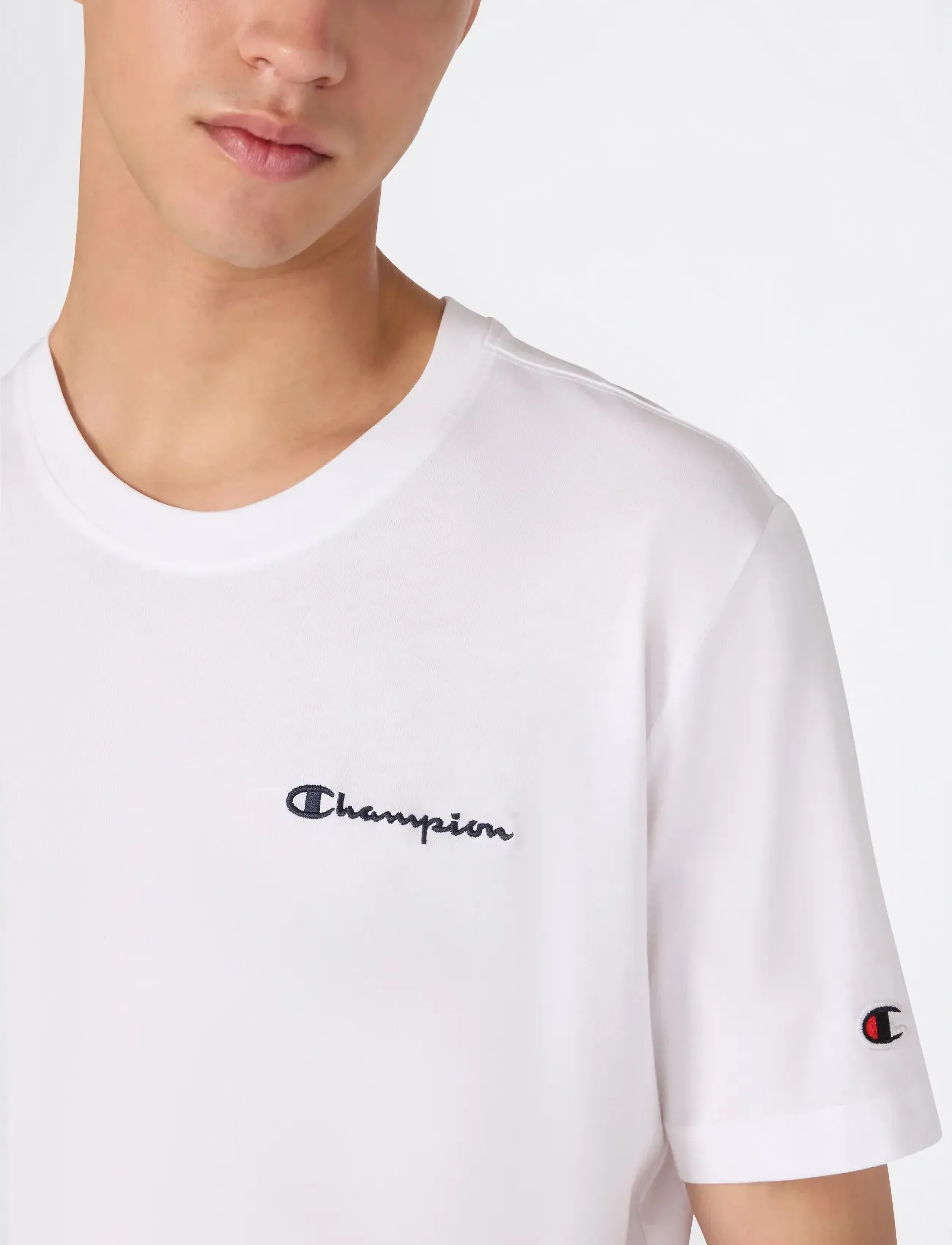 Champion - SS Tee - laveste priser - ww001-wht-ns - 4
