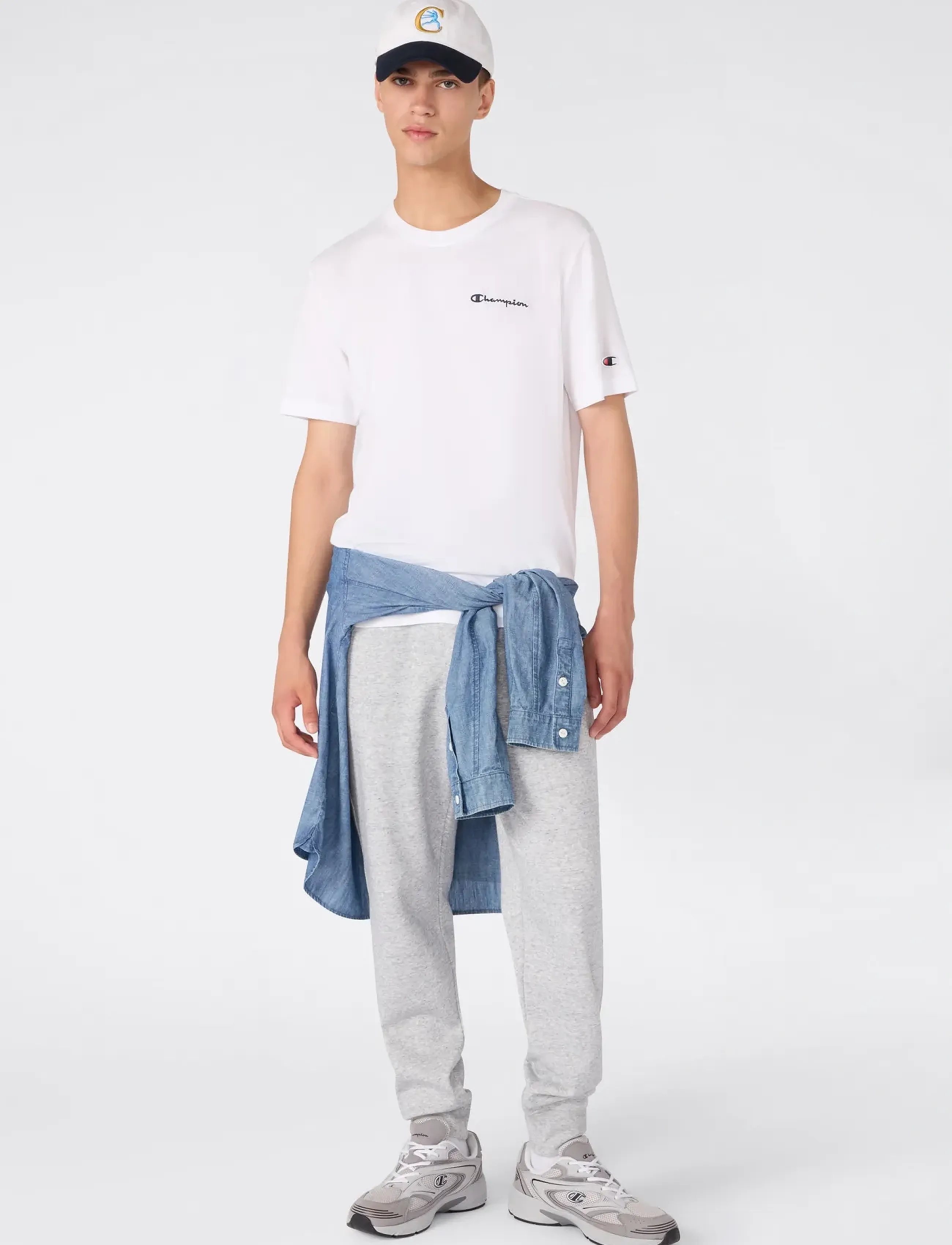 Champion - SS Tee - laveste priser - ww001-wht-ns - 5