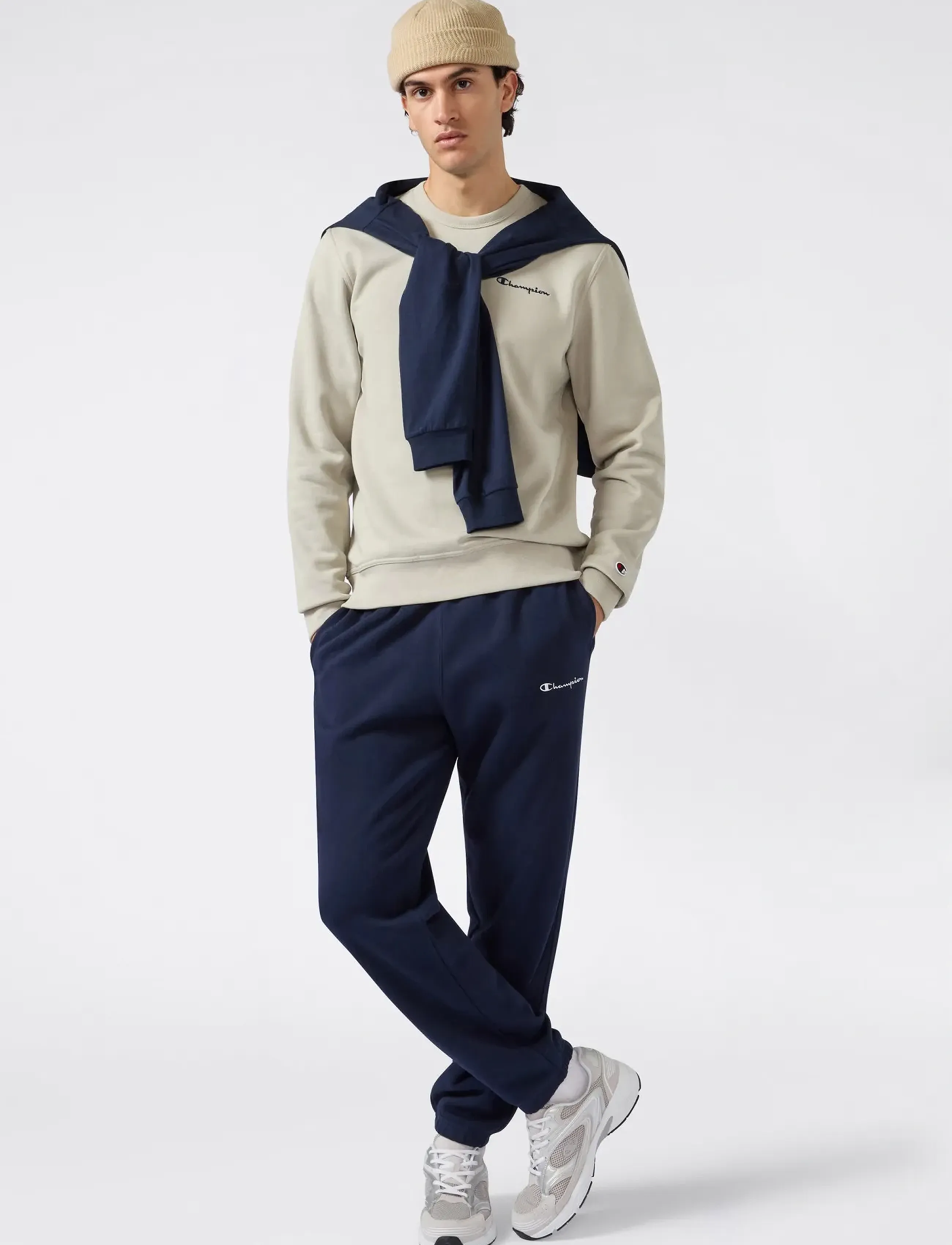 Champion - Elastic Cuff Pants - sweatpants - bs501-nny - 5
