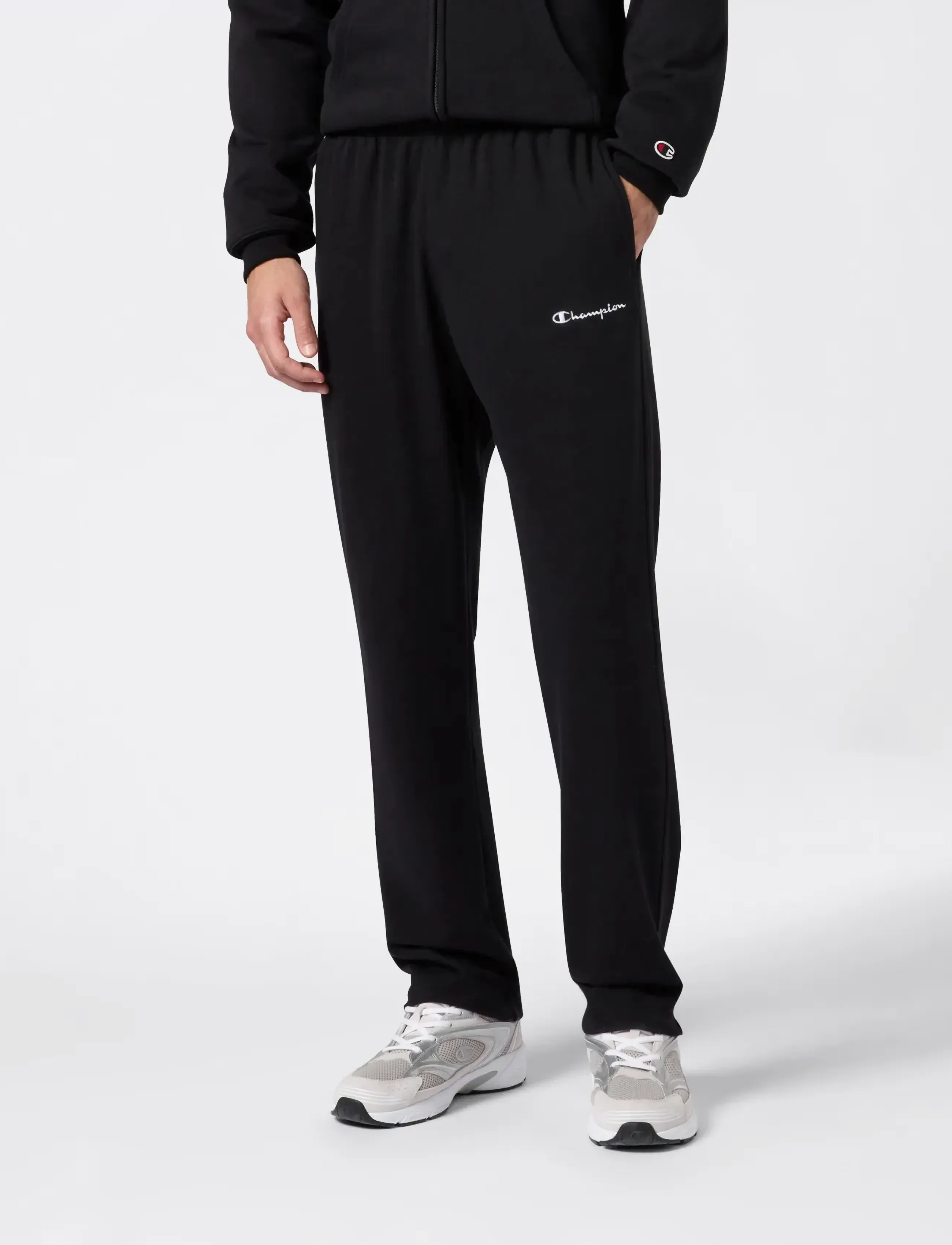 Champion - Straight Hem Pants - sweatpants - kk001-nbk-ns - 4
