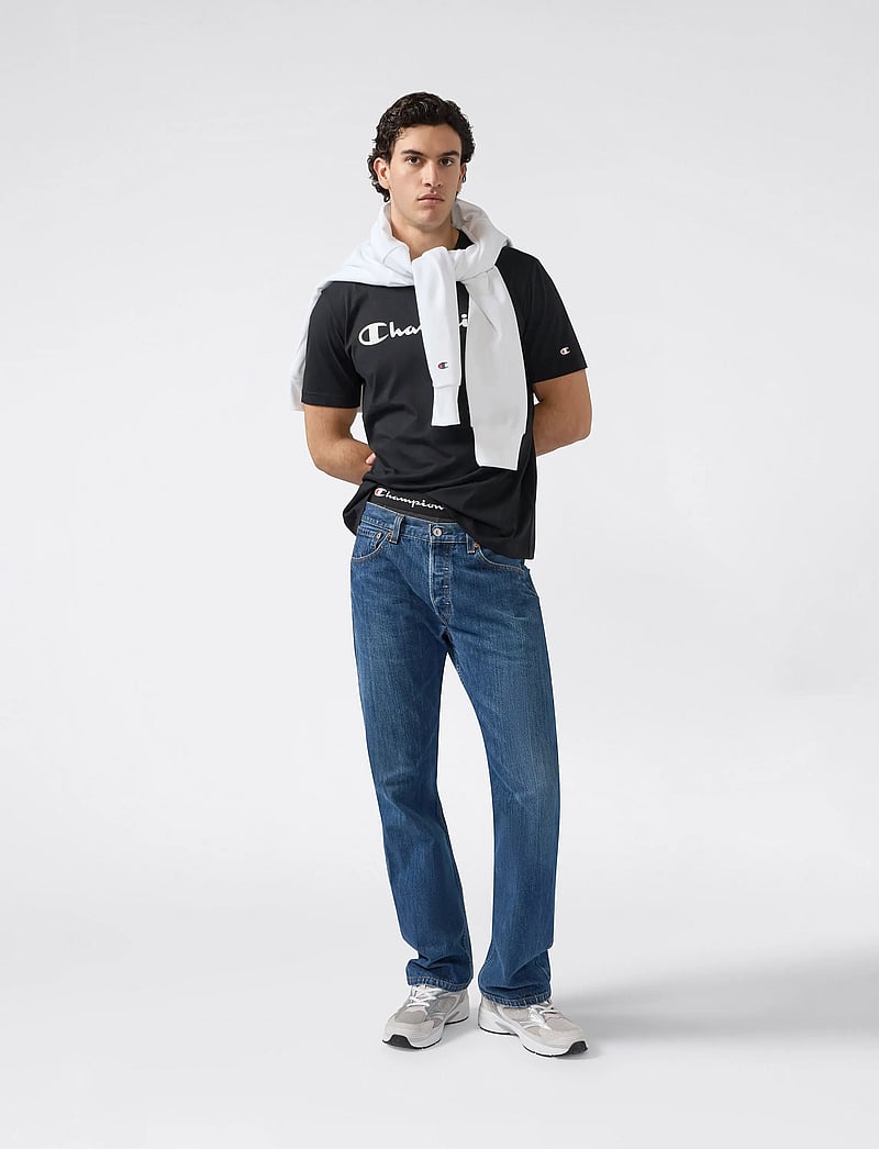 Champion - SS Tee - short-sleeved t-shirts - kk001-nbk-ns - 0