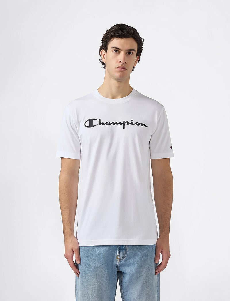 Champion - SS Tee - kortärmade t-shirts - ww001-wht-ns - 4