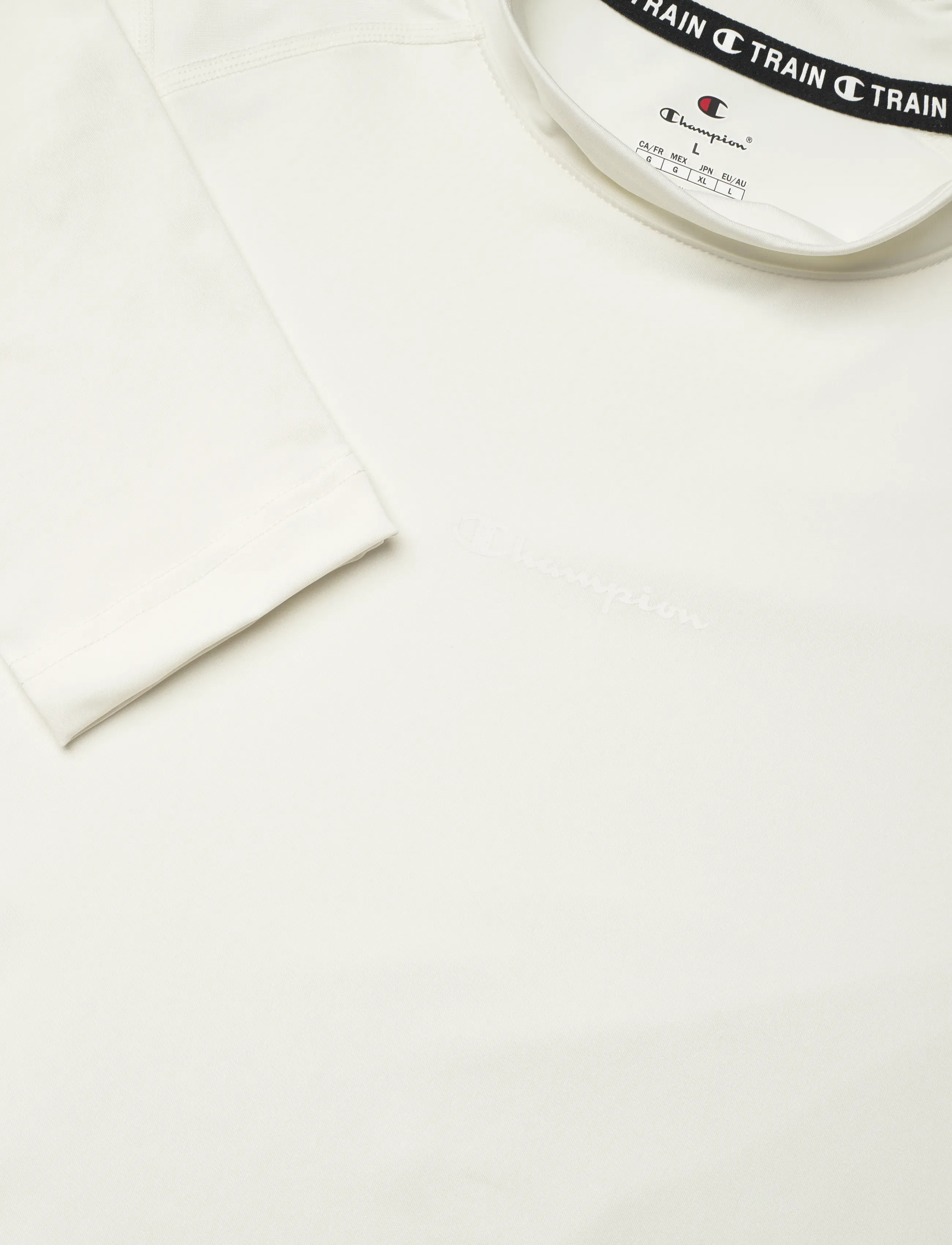 Champion - Mock Turtle Neck Long Sleeves T-Shirt - toppe & t-shirts - ww049-iwt/iwt - 2