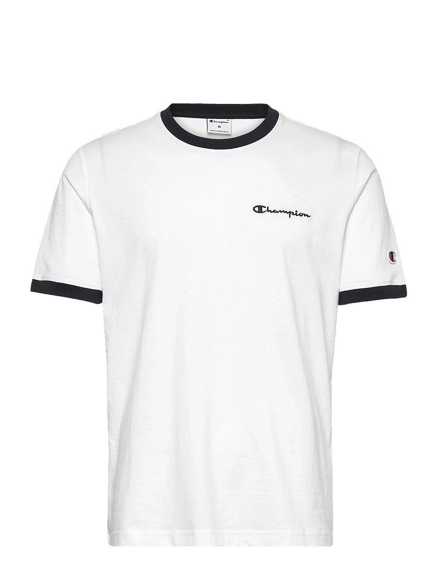 Champion - SS Tee - tops & t-shirts - ww001-wht/nbk - 1