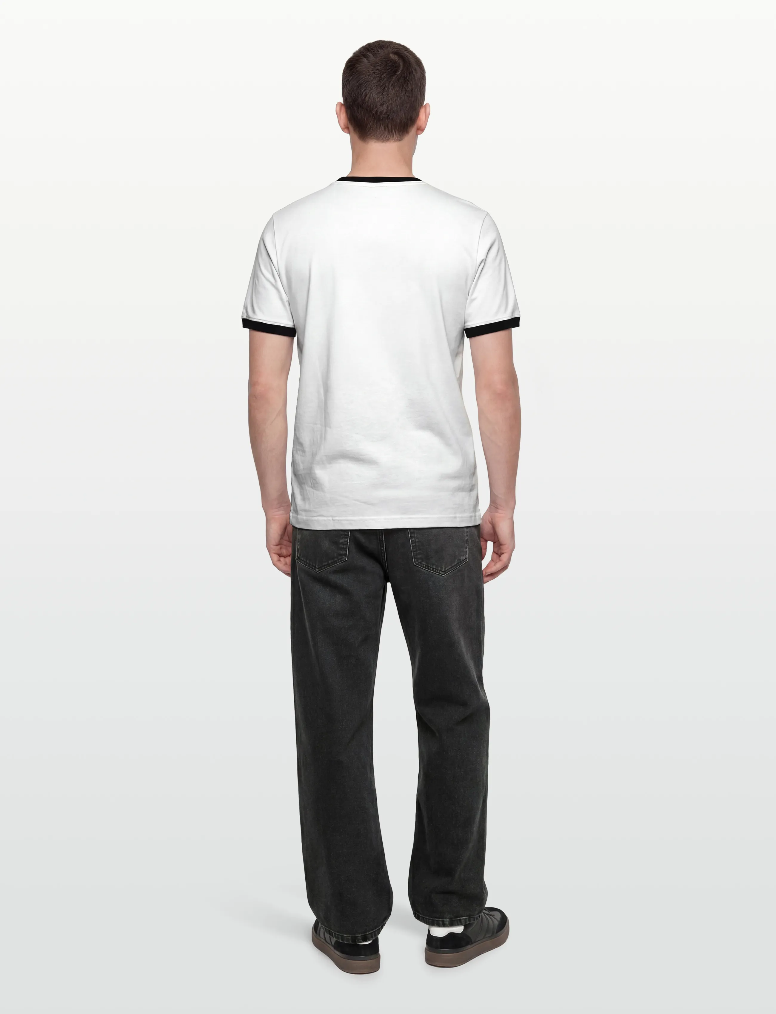 Champion - SS Tee - tops & t-shirts - ww001-wht/nbk - 4