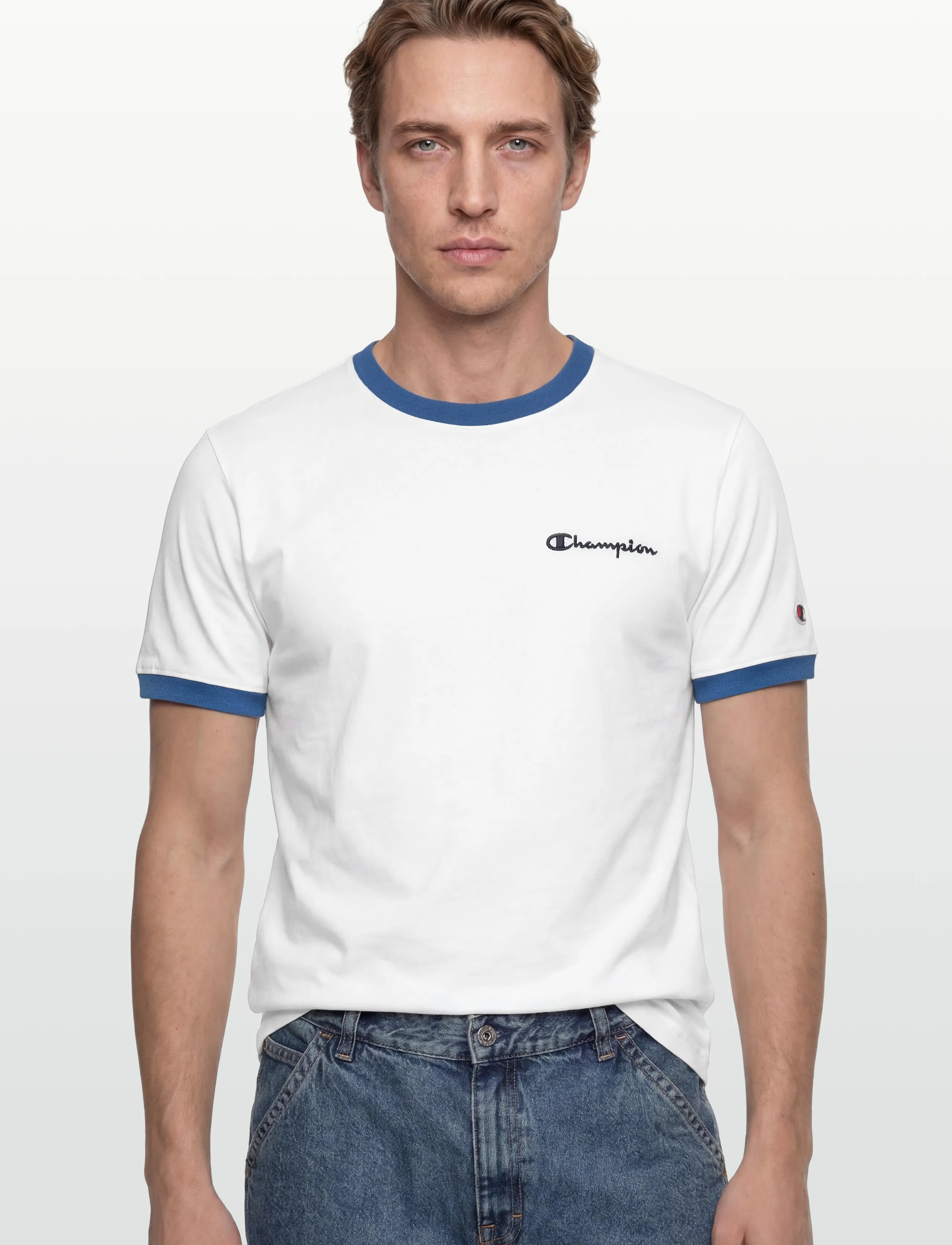 Champion - SS Tee - tops & t-shirts - ww007-wht/srs - 3