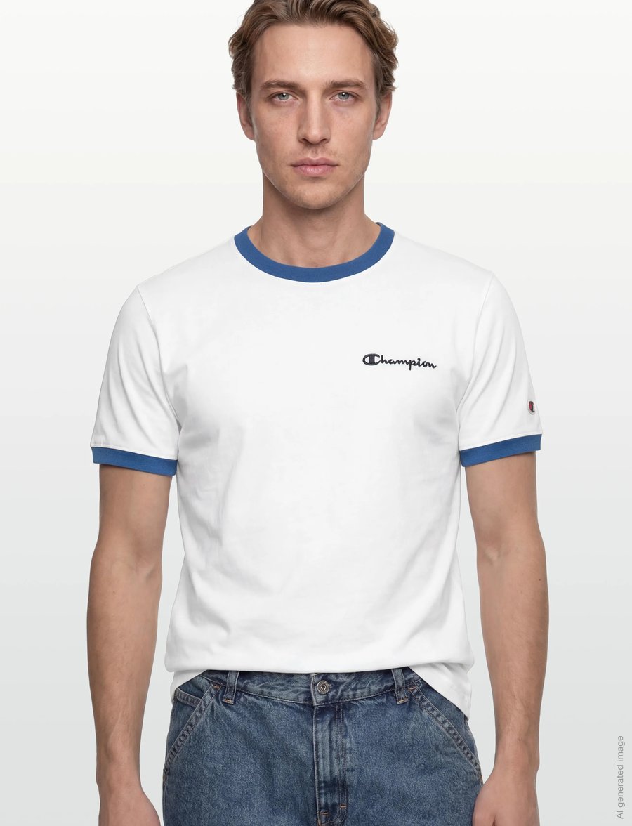 Champion - SS Tee - tops & t-shirts - ww007-wht/srs - 3