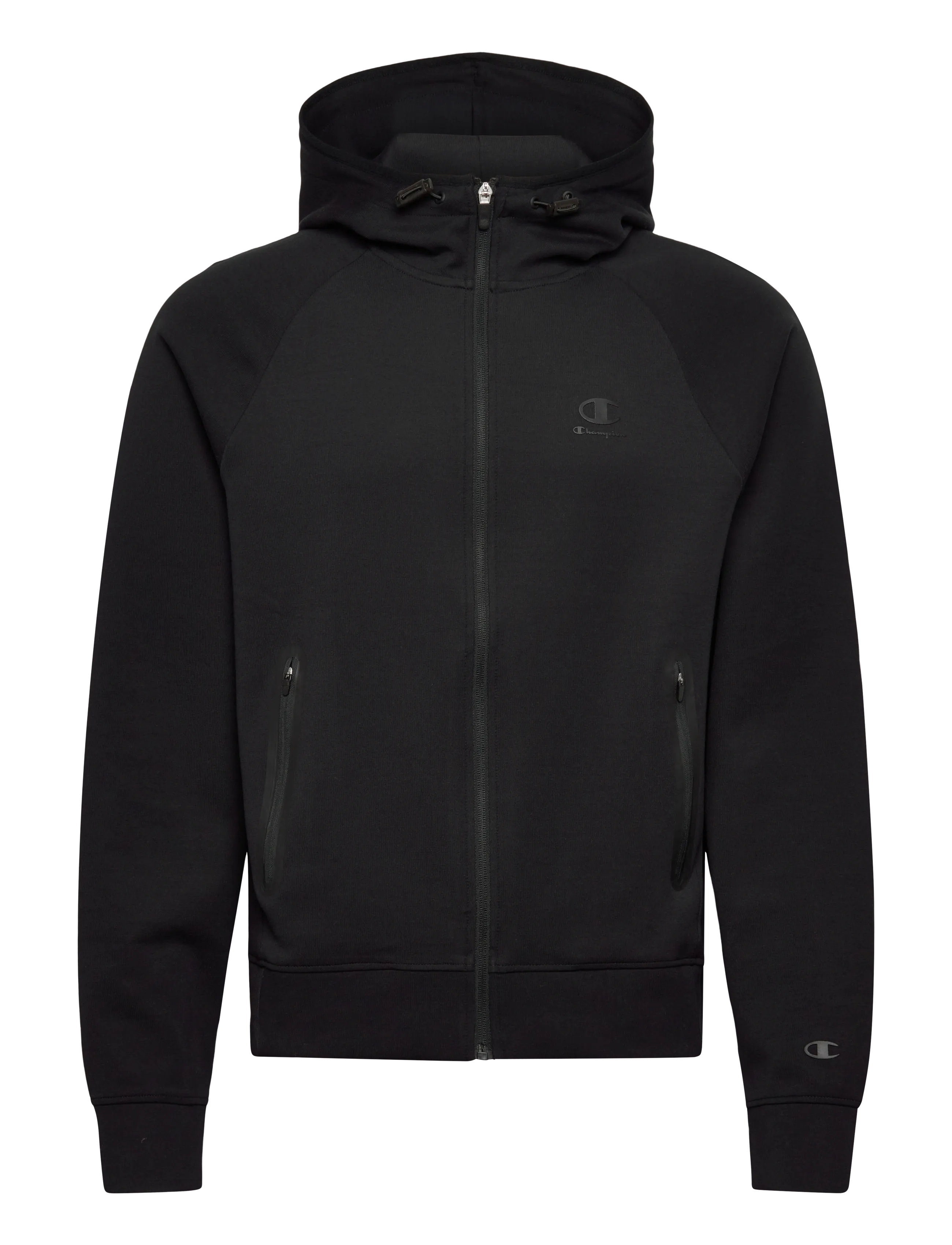 Hooded Full Zip Sweatshirt - KK001-NBK