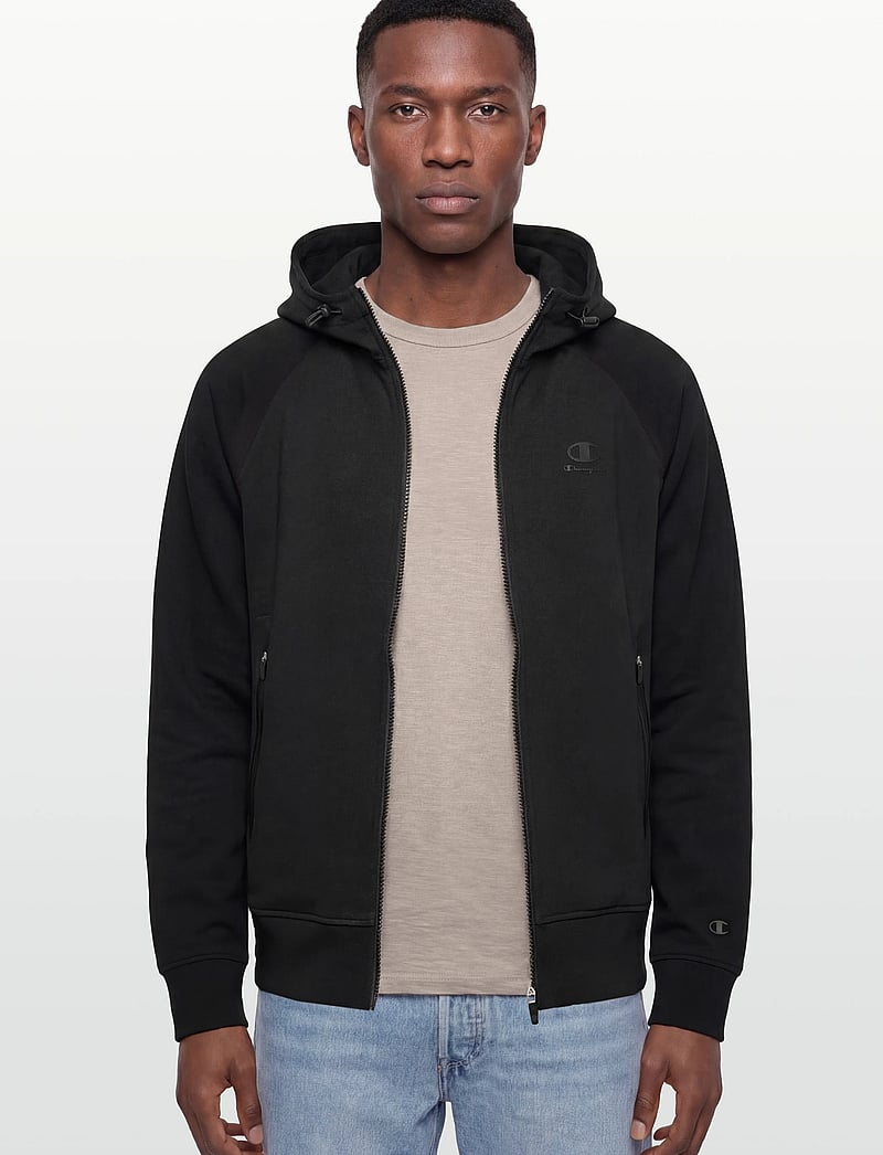 Champion - Hooded Full Zip Sweatshirt - oberteile - kk001-nbk - 3