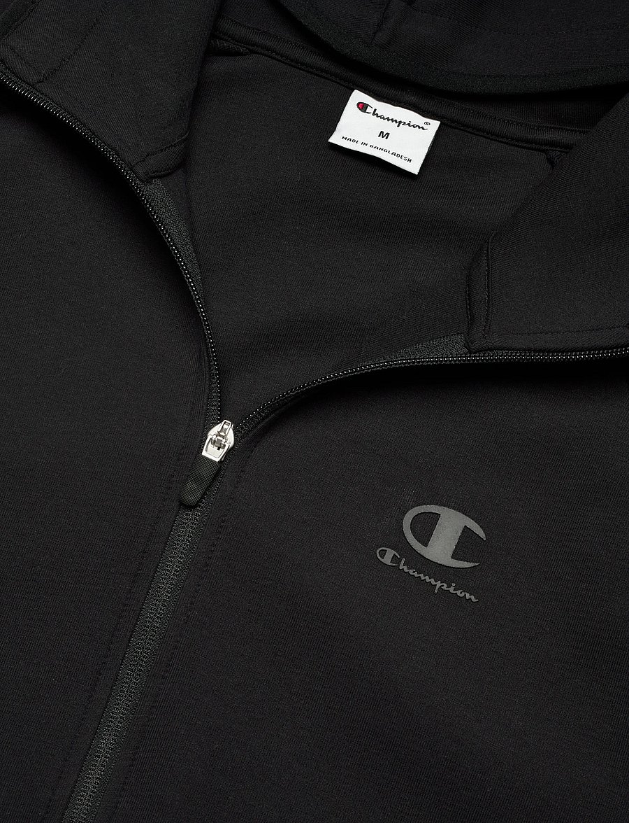 Champion - Hooded Full Zip Sweatshirt - yläosat - kk001-nbk - 5