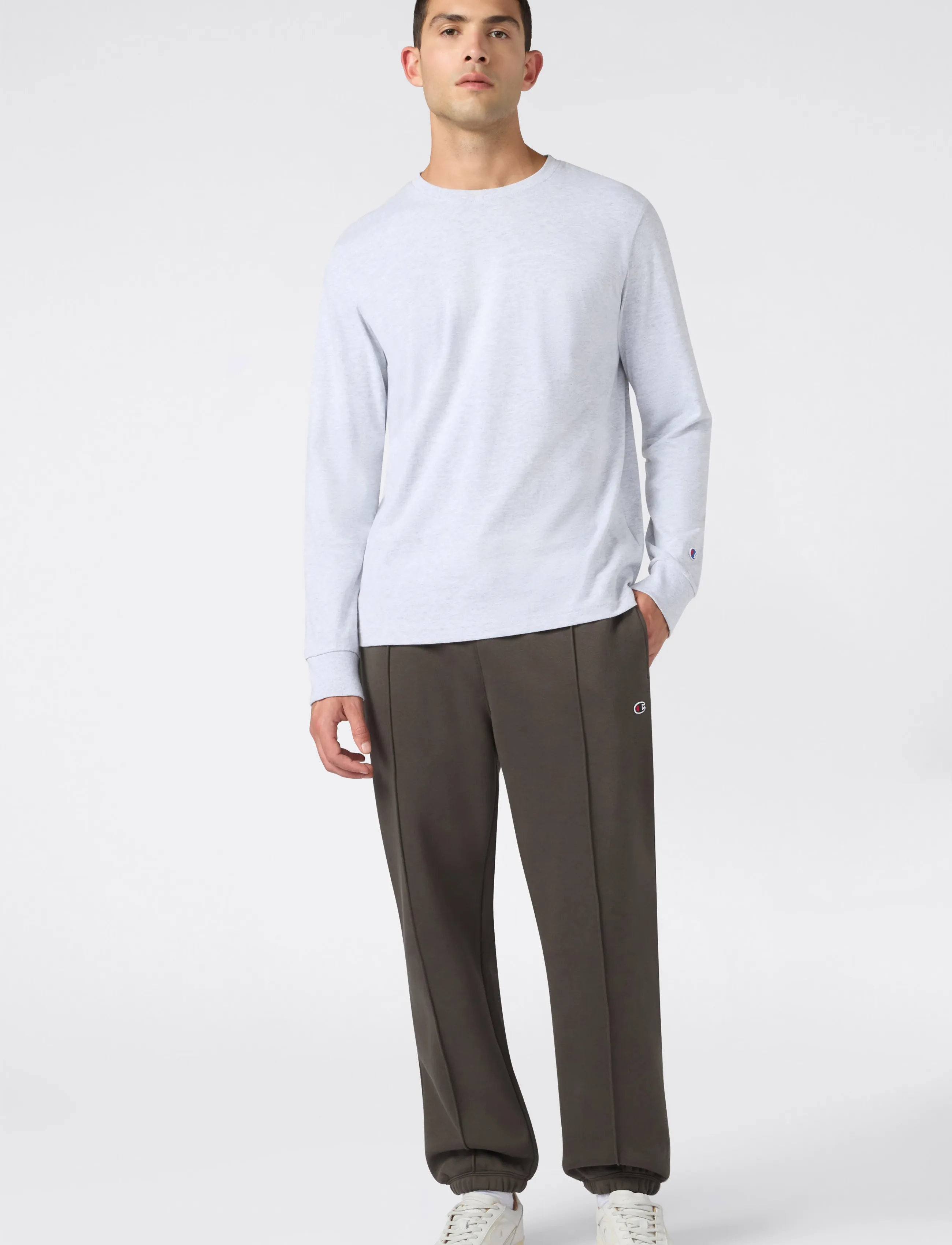 Champion Elastic Cuff Pants - Kleidung - GS509-MOS / khaki/green