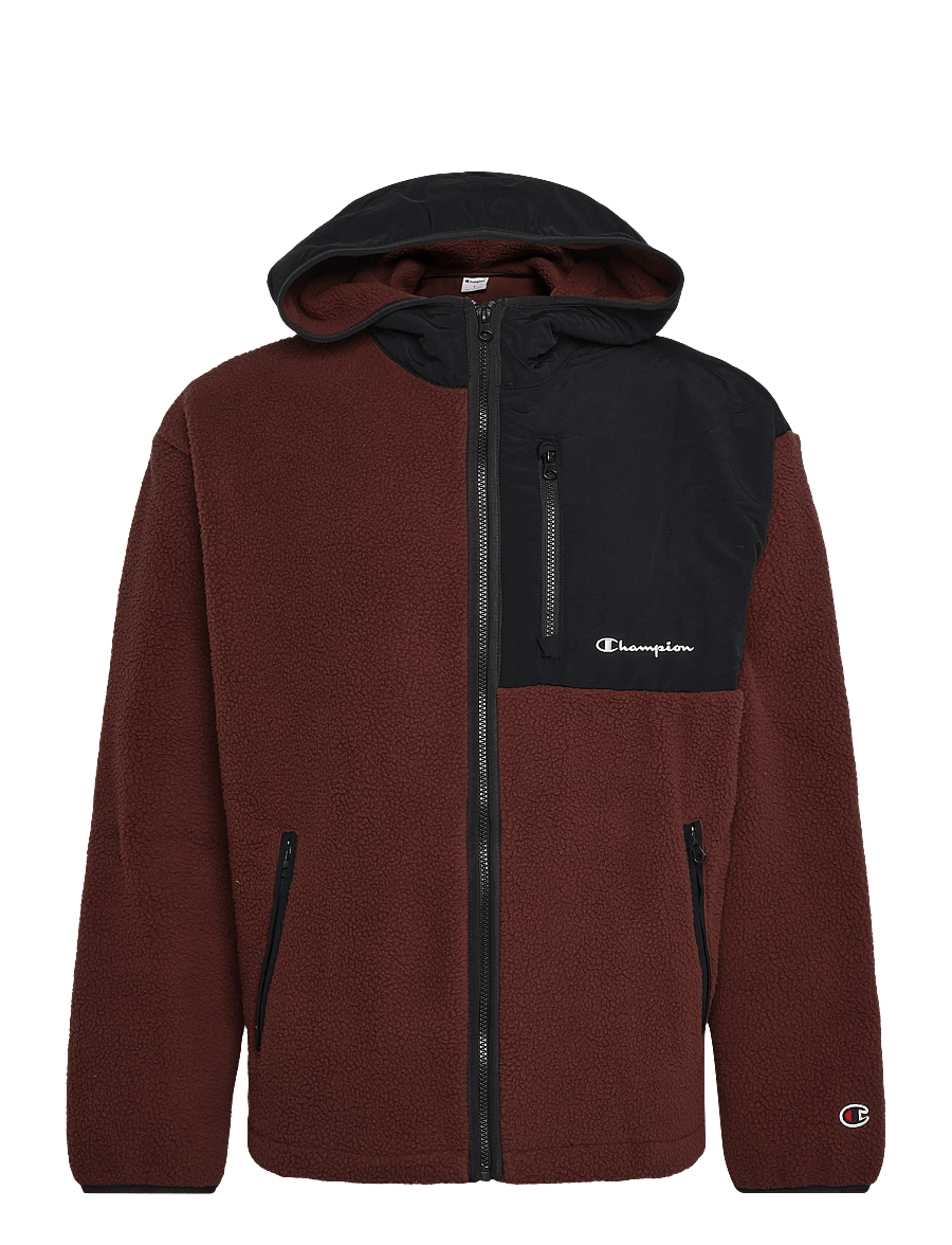 Champion - Hooded Full Zip Top - fleece & midlayer - ms578-cho/nbk - 1