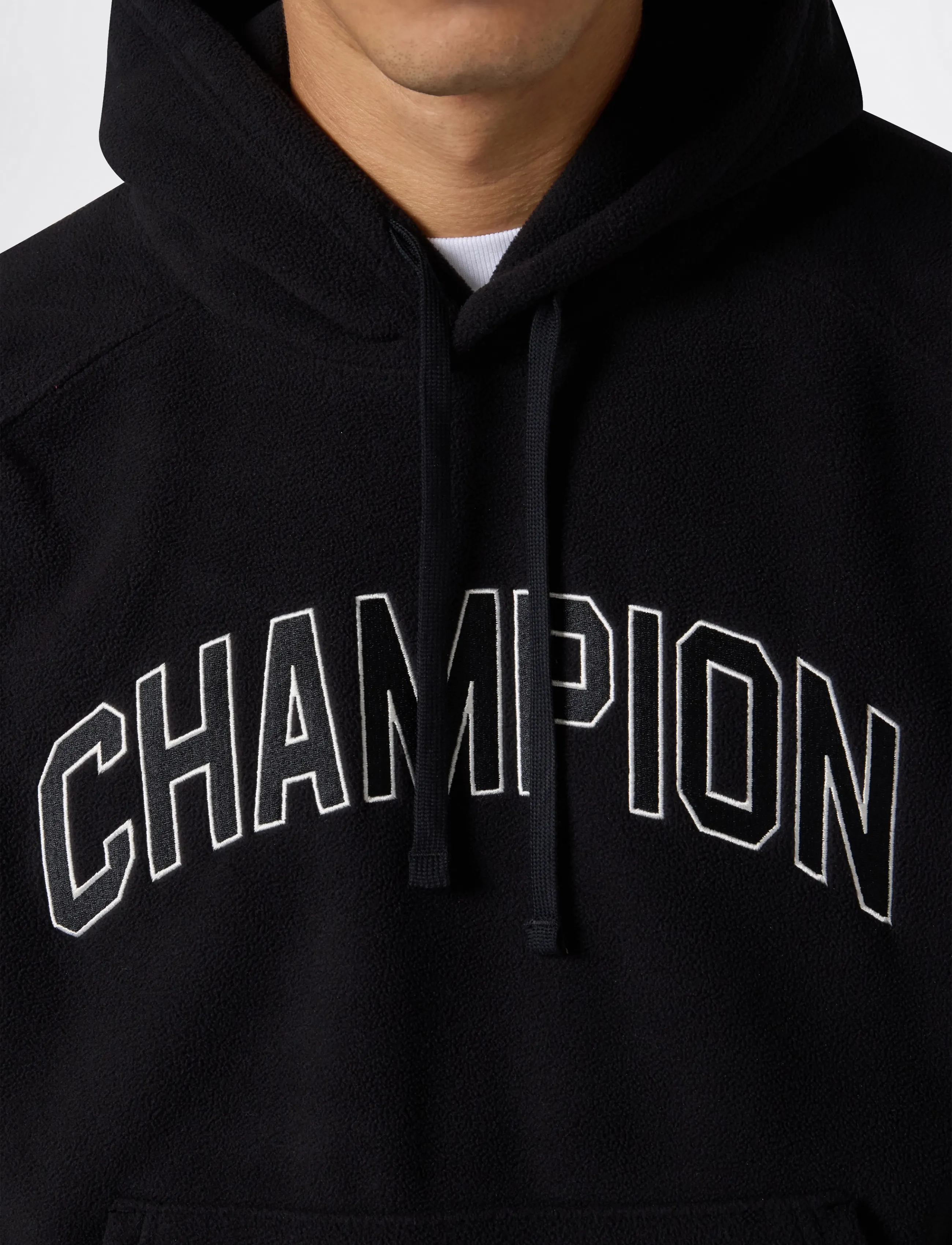Champion - Half Zip Top - kapuutsiga dressipluusid - kk001-nbk - 4