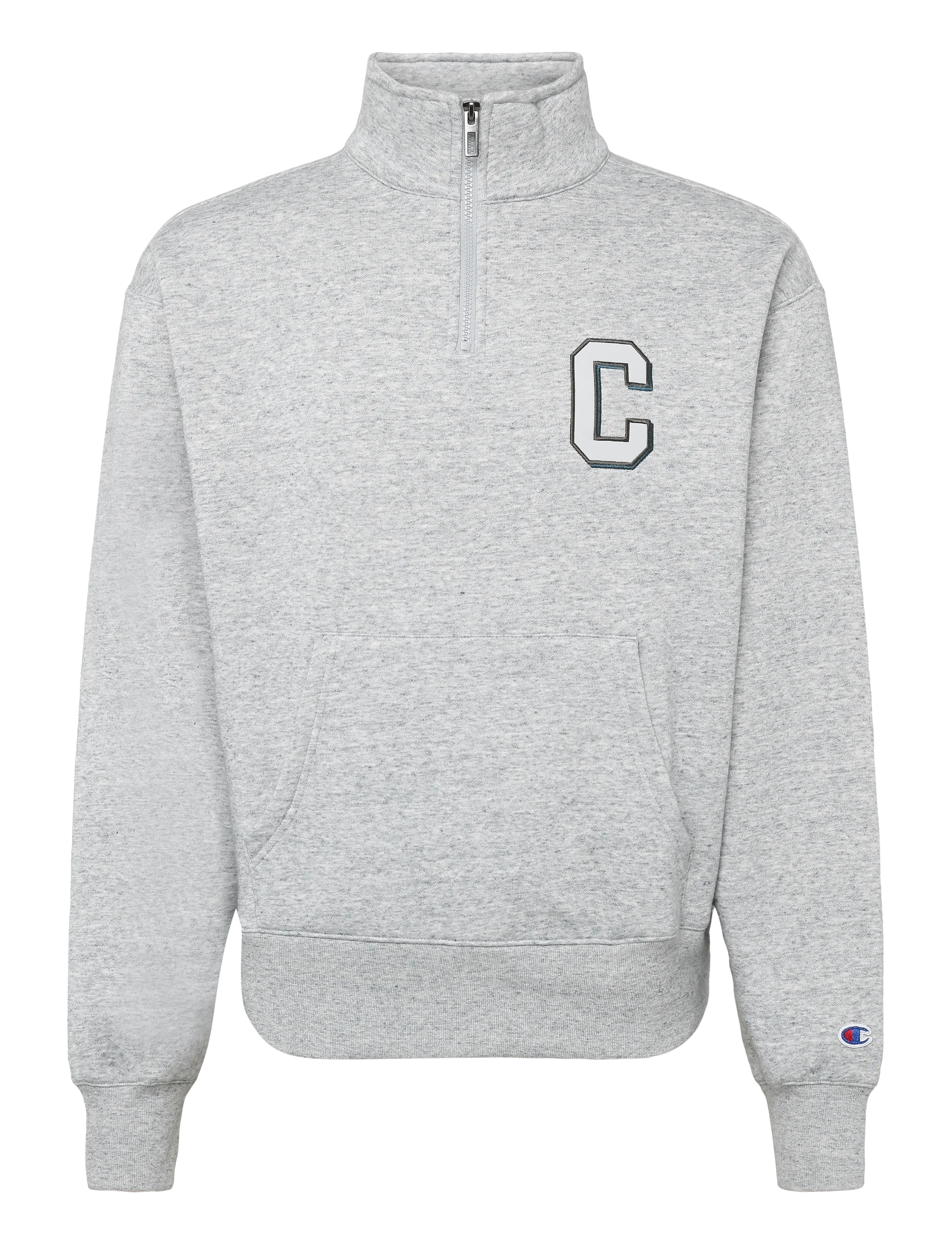 Champion Half Zip Sweatshirt - Champion - EM021-NOXM / grey