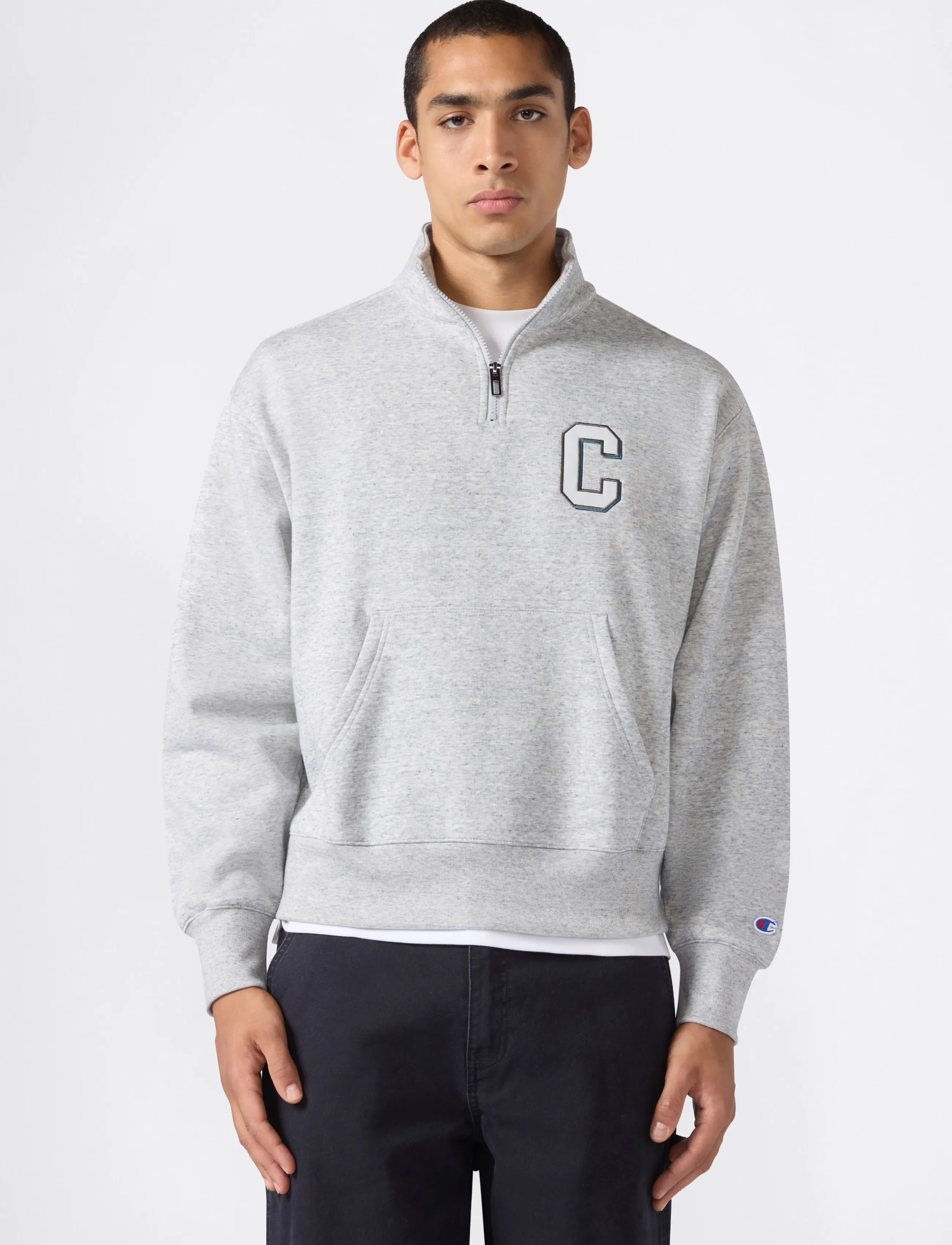 Champion - Half Zip Sweatshirt - em021-noxm - 0