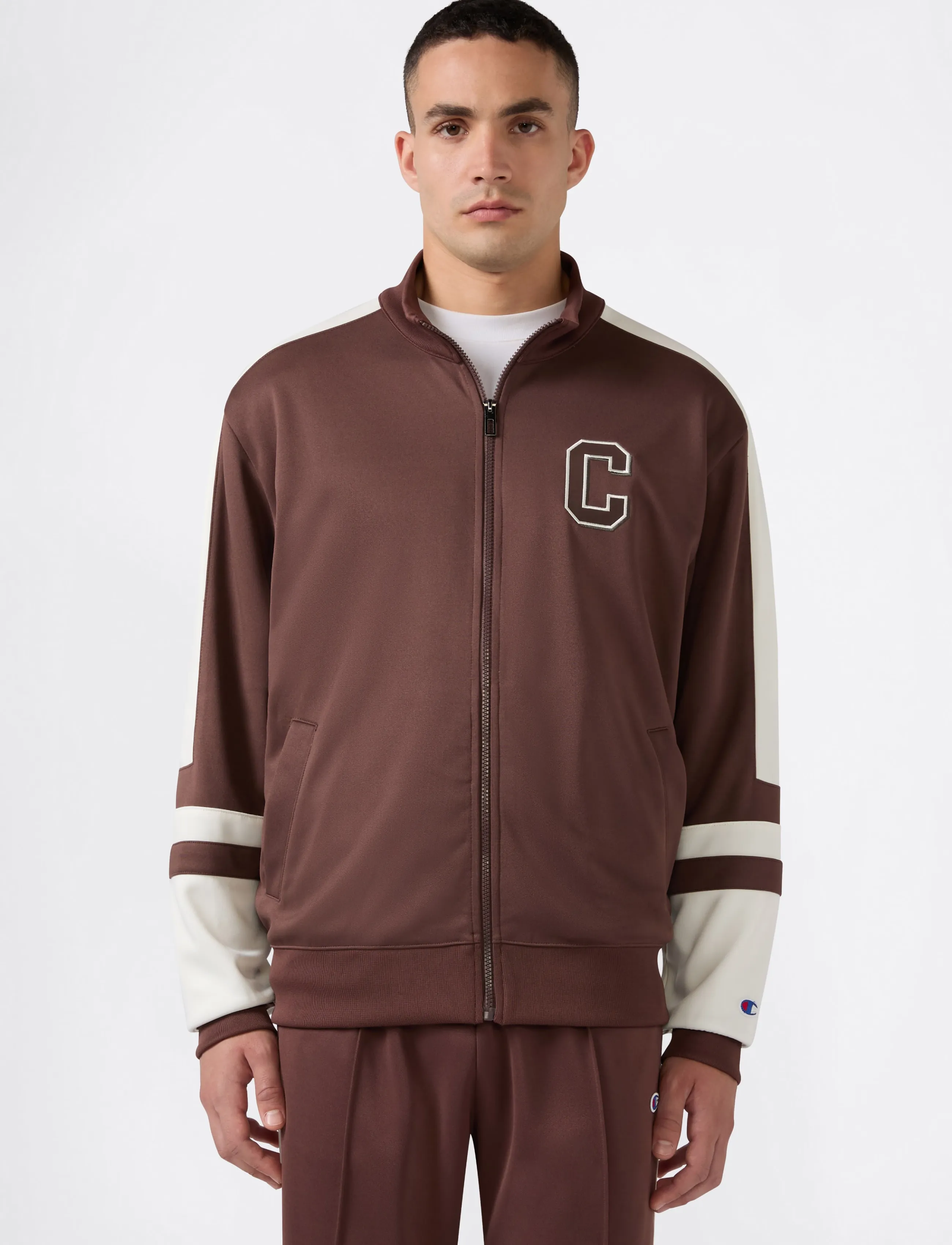 Champion - Full Zip Sweatshirt - Överdelar - ms578-cho/egt - 2