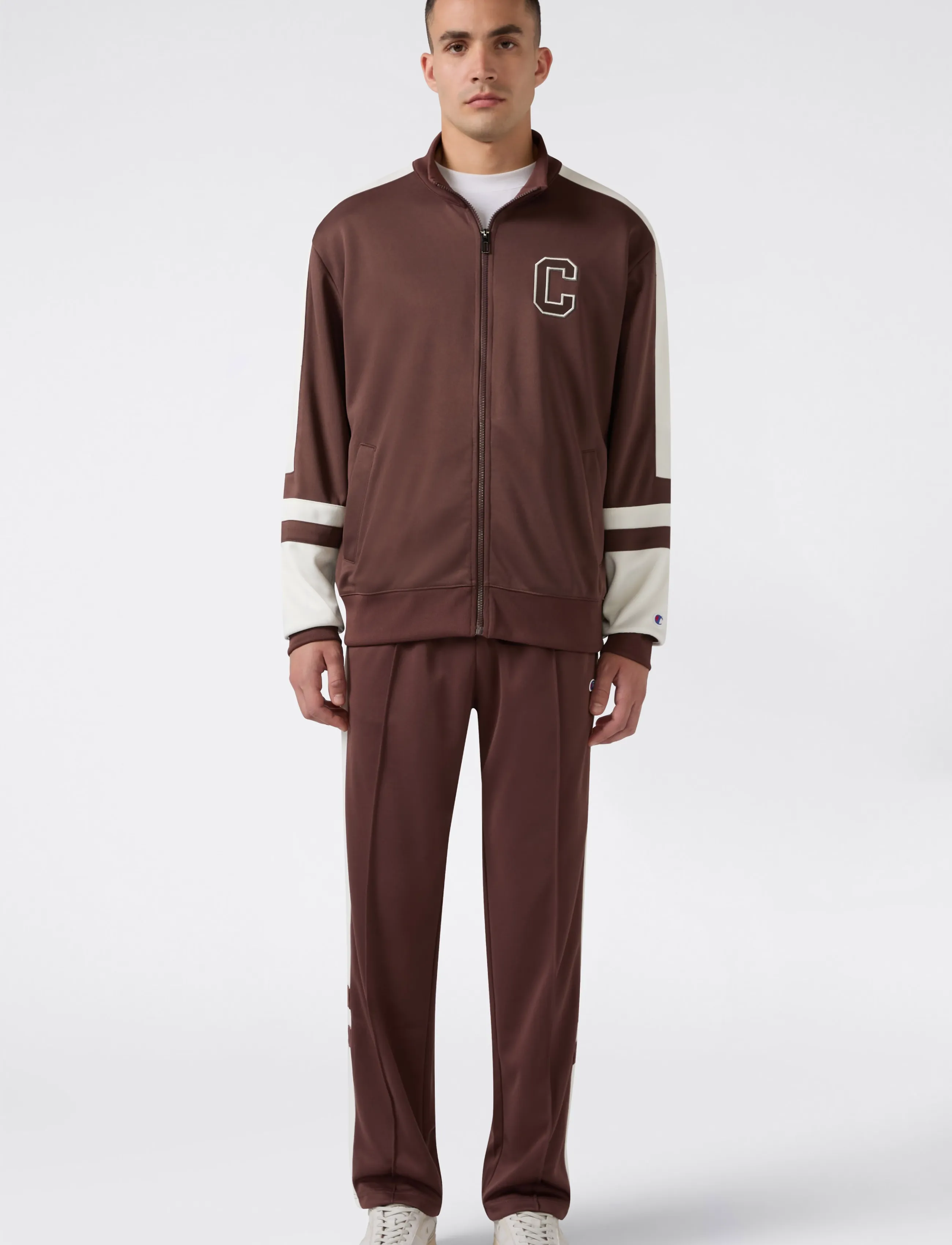 Champion Straight Hem Pants - Shoppa efter stil - MS578-CHO/EGT / brown