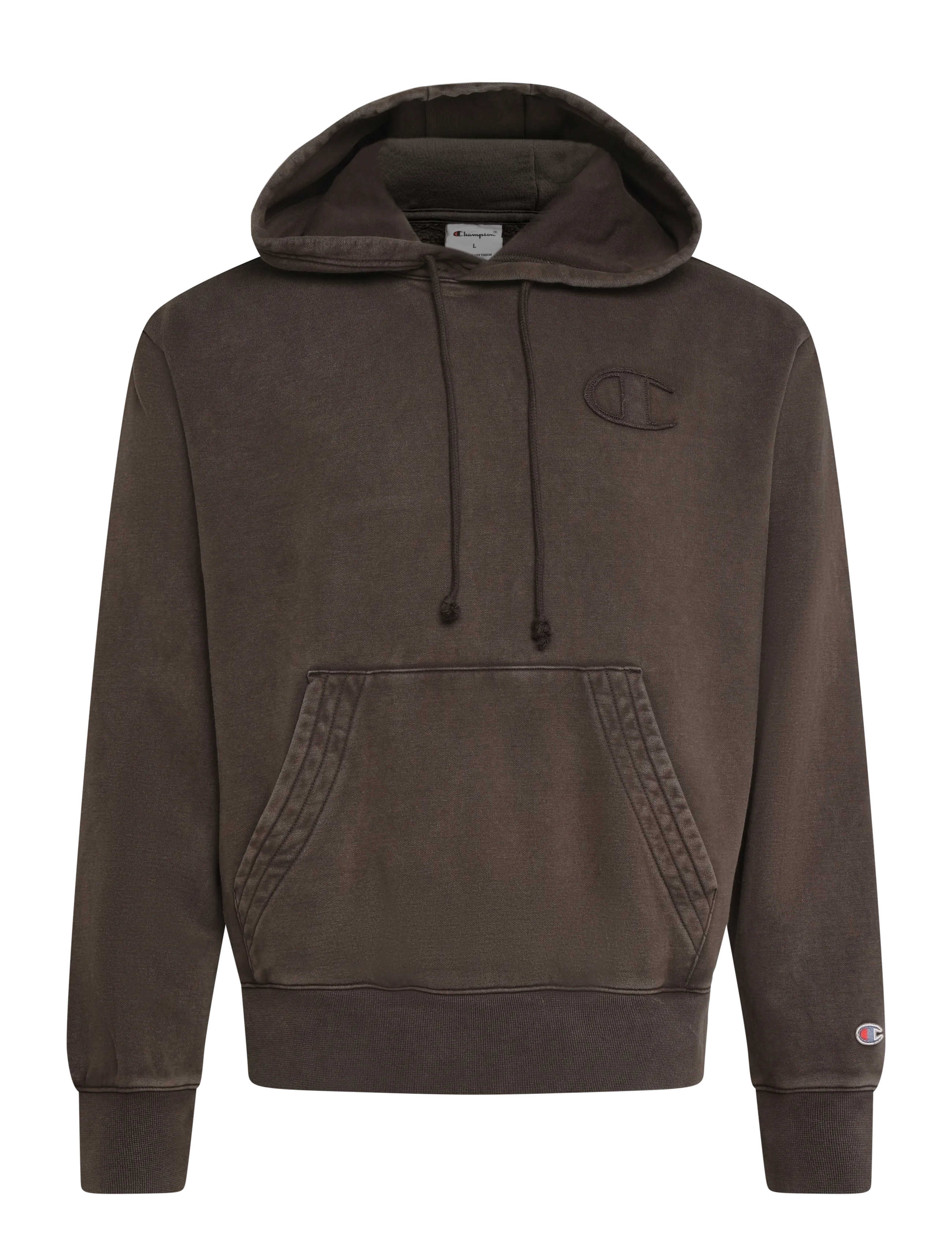 Champion Hooded Sweatshirt - Tøj - GS509-MOS / brown