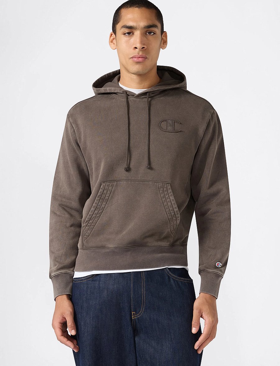 Champion - Hooded Sweatshirt - kapuutsiga dressipluusid - gs509-mos - 0
