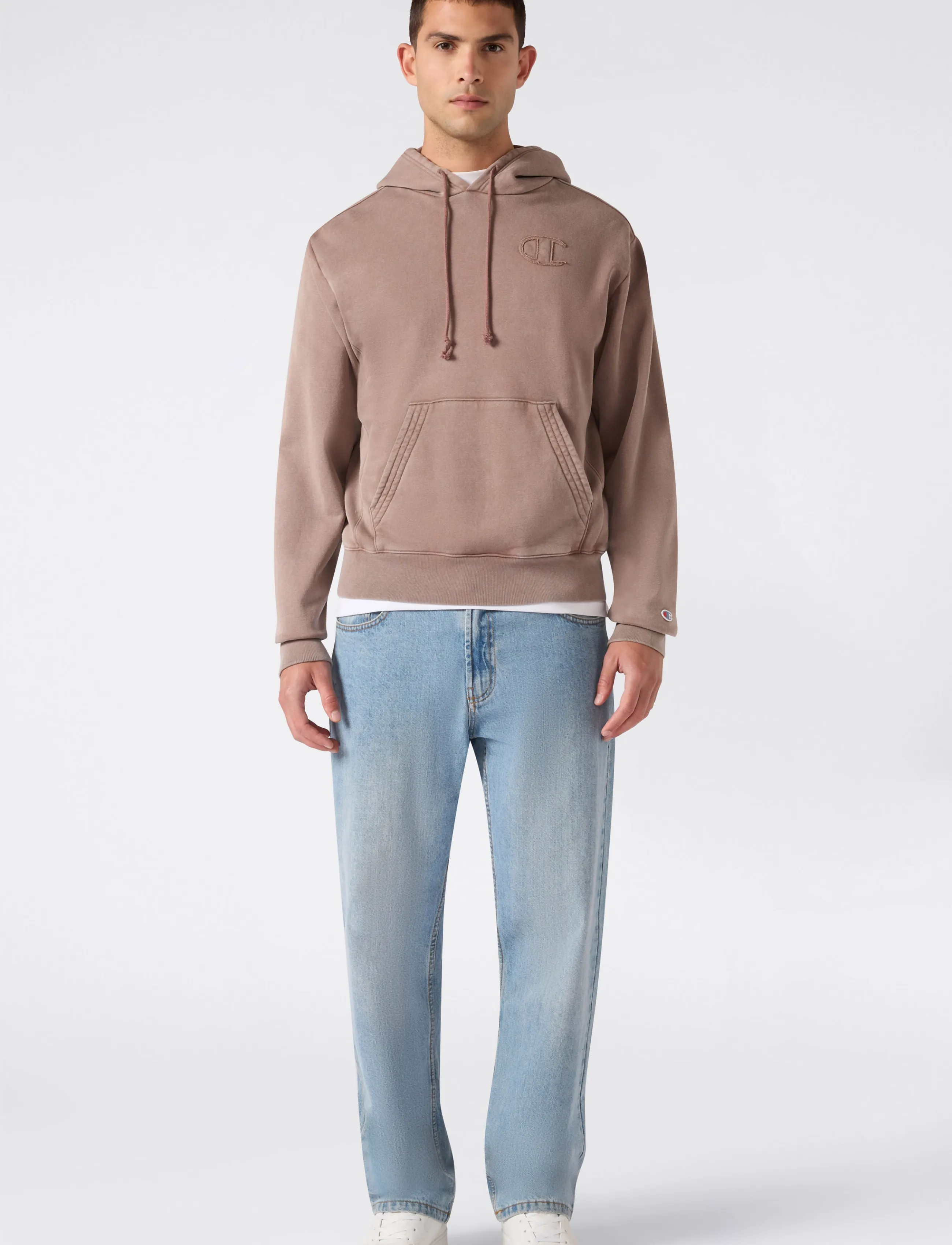 Champion Hooded Sweatshirt - Streetwear - MS513-DPU / purple