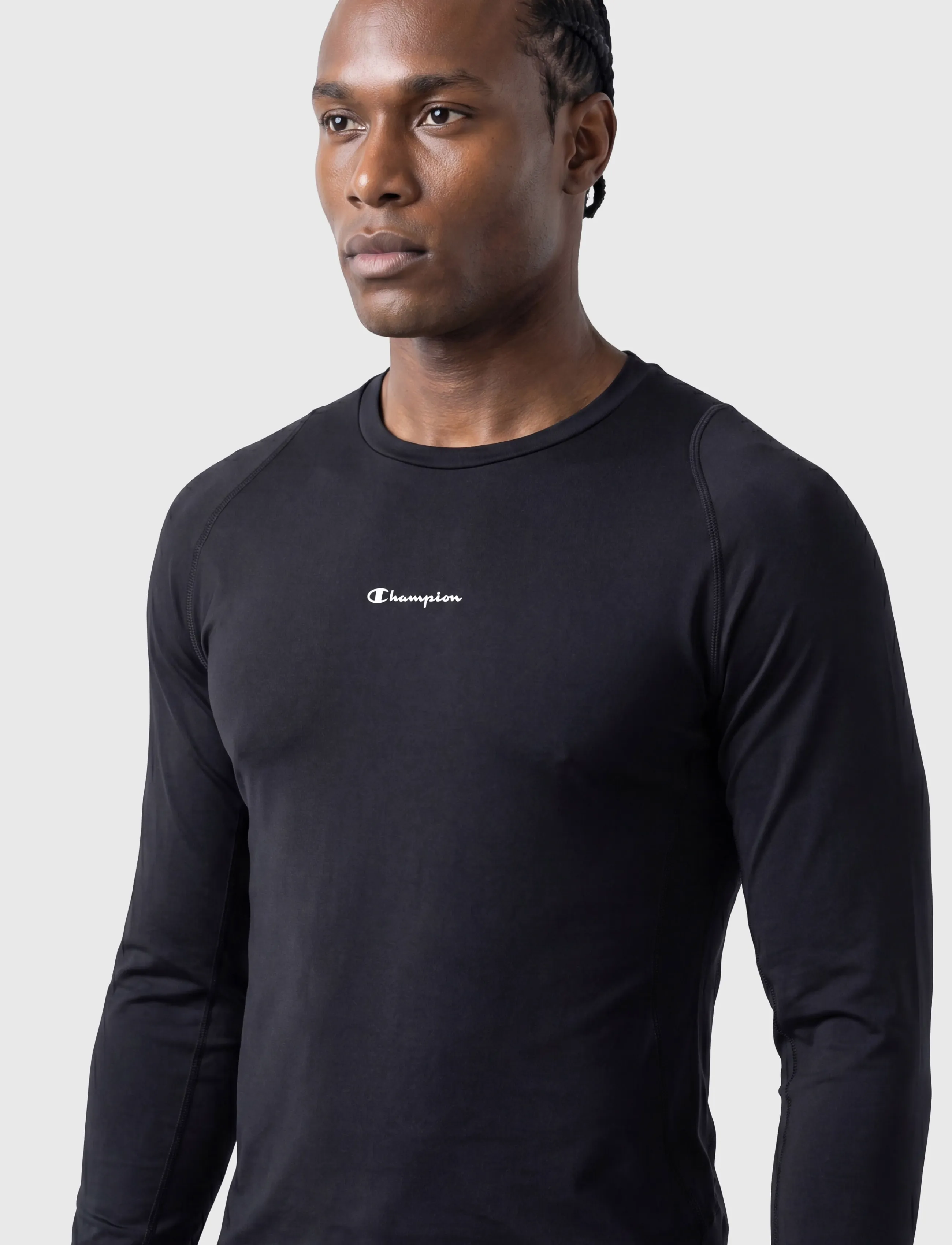 Champion - LS Tee - långärmade tröjor - kk001-nbk - 4
