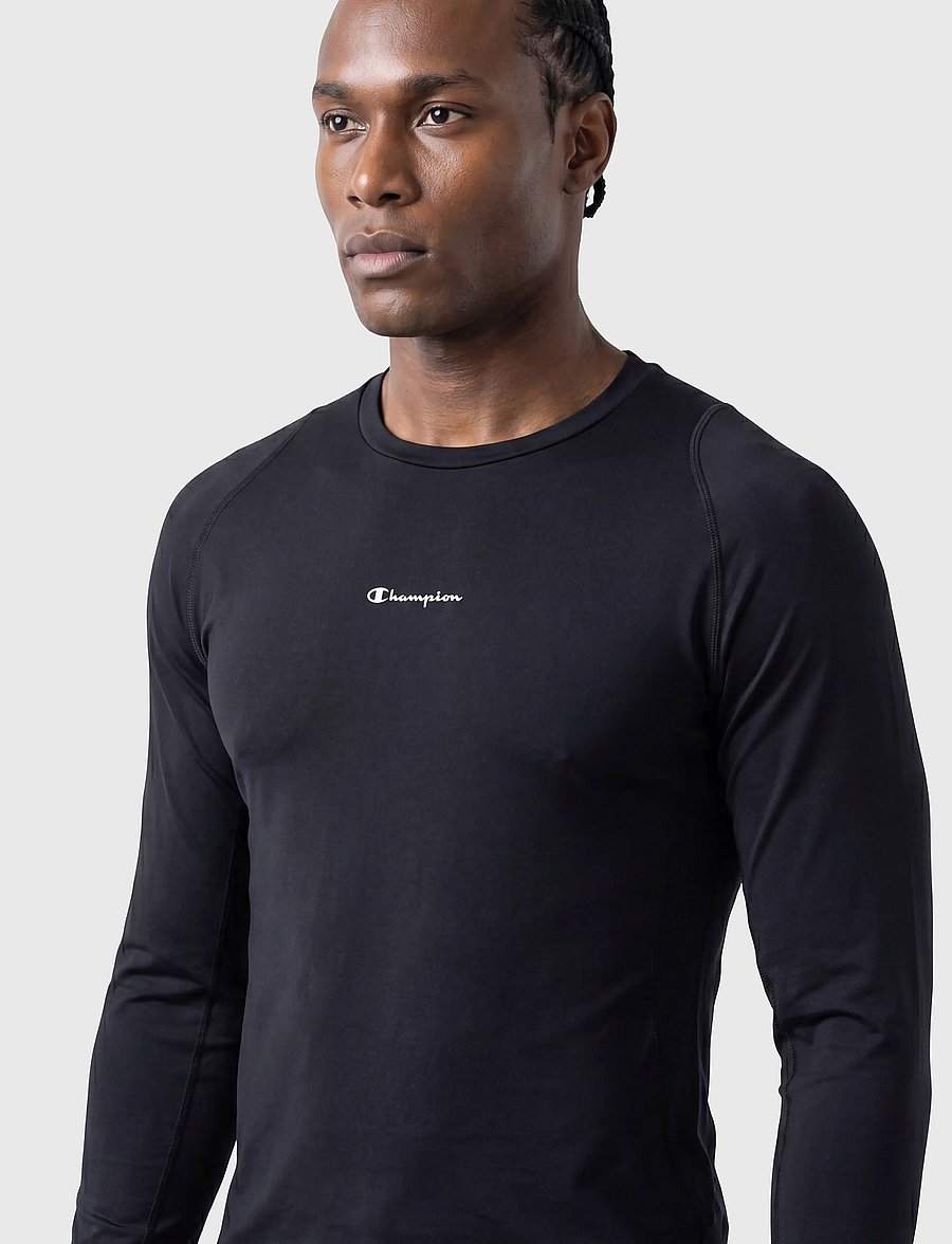 Champion - LS Tee - långärmade tröjor - kk001-nbk - 4