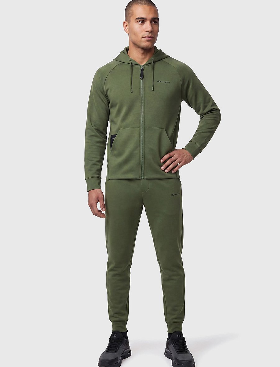 Champion - Hooded Full Zip Sweatshirt - kapuutsiga dressipluusid - gs548-bzg - 0