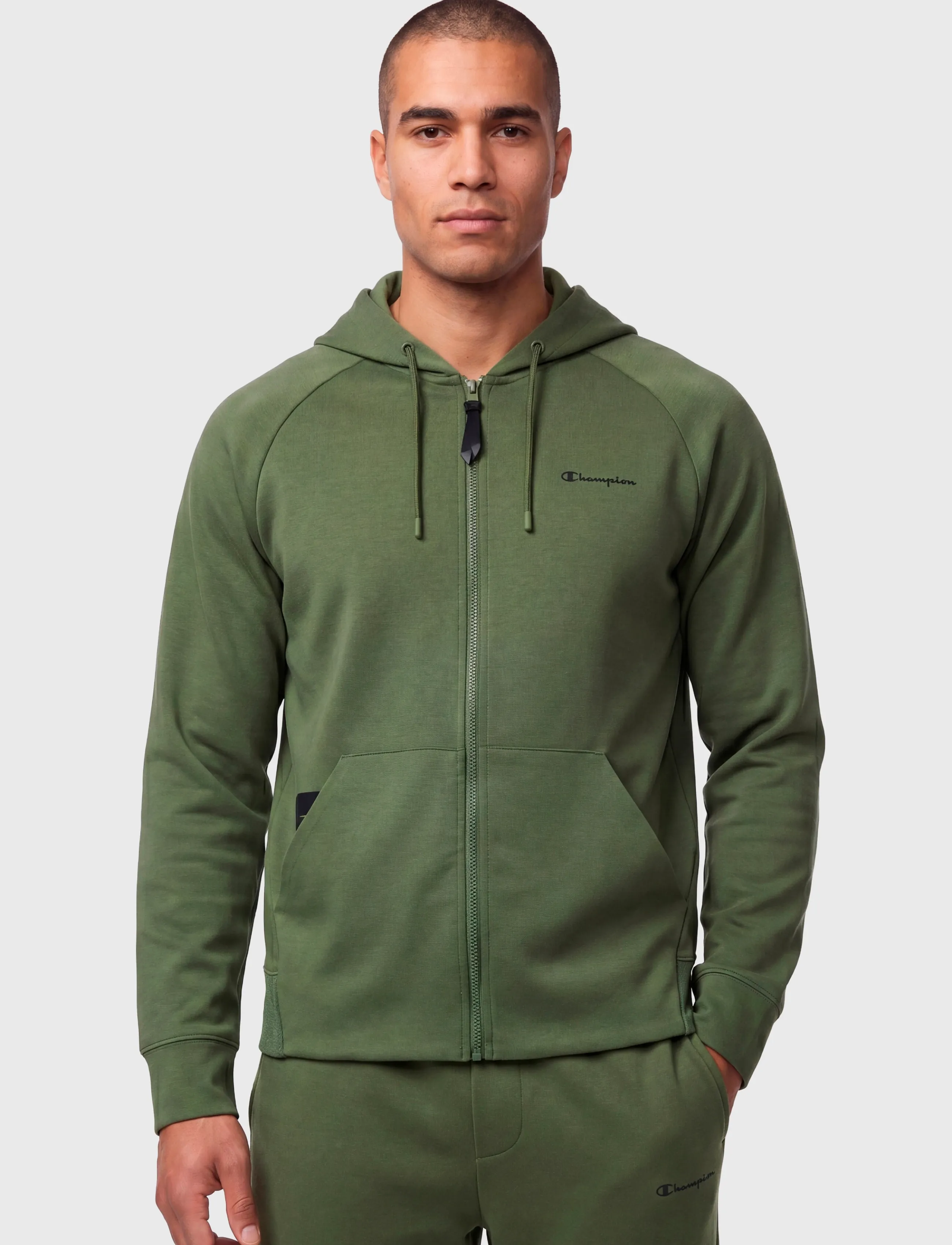 Champion - Hooded Full Zip Sweatshirt - kapuutsiga dressipluusid - gs548-bzg - 3