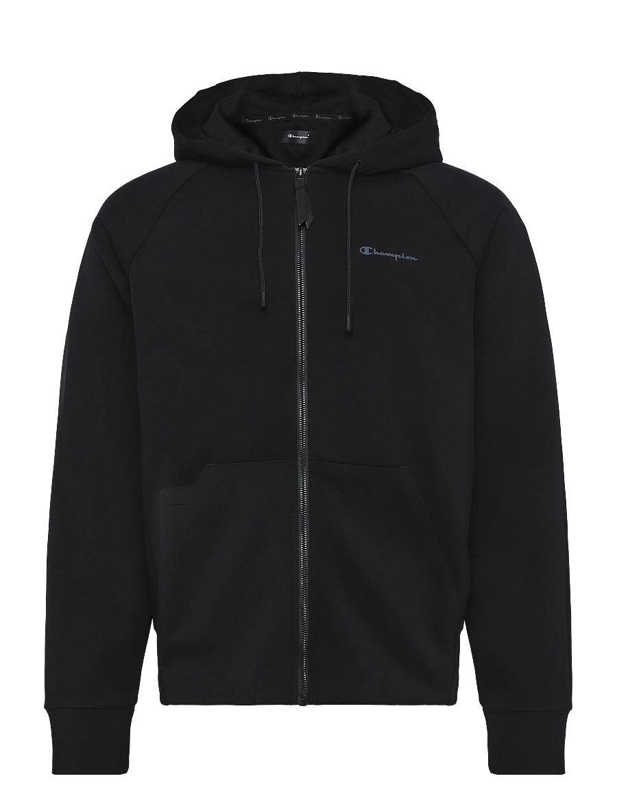 Champion - Hooded Full Zip Sweatshirt - kk001-nbk - 1