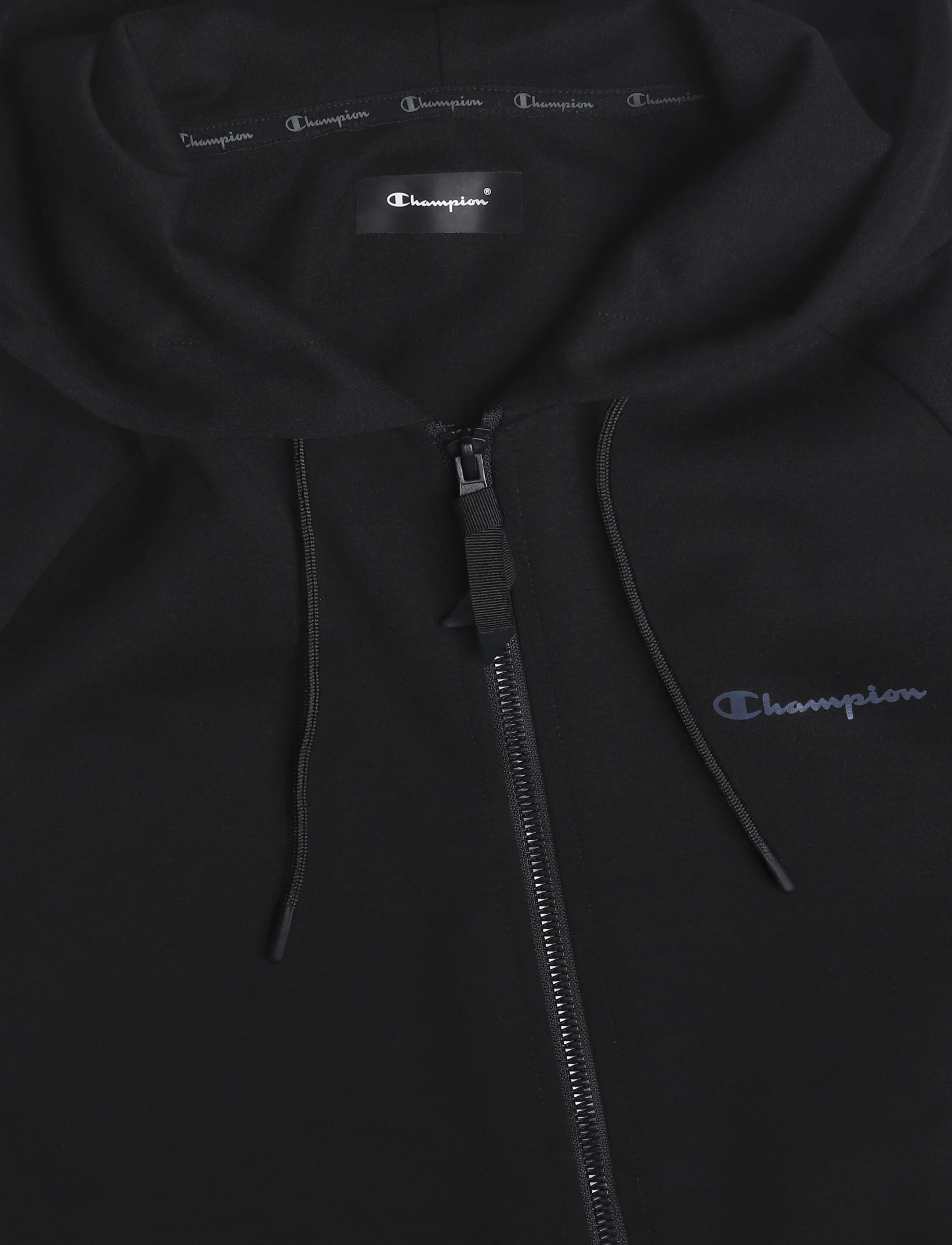 Champion - Hooded Full Zip Sweatshirt - kk001-nbk - 5