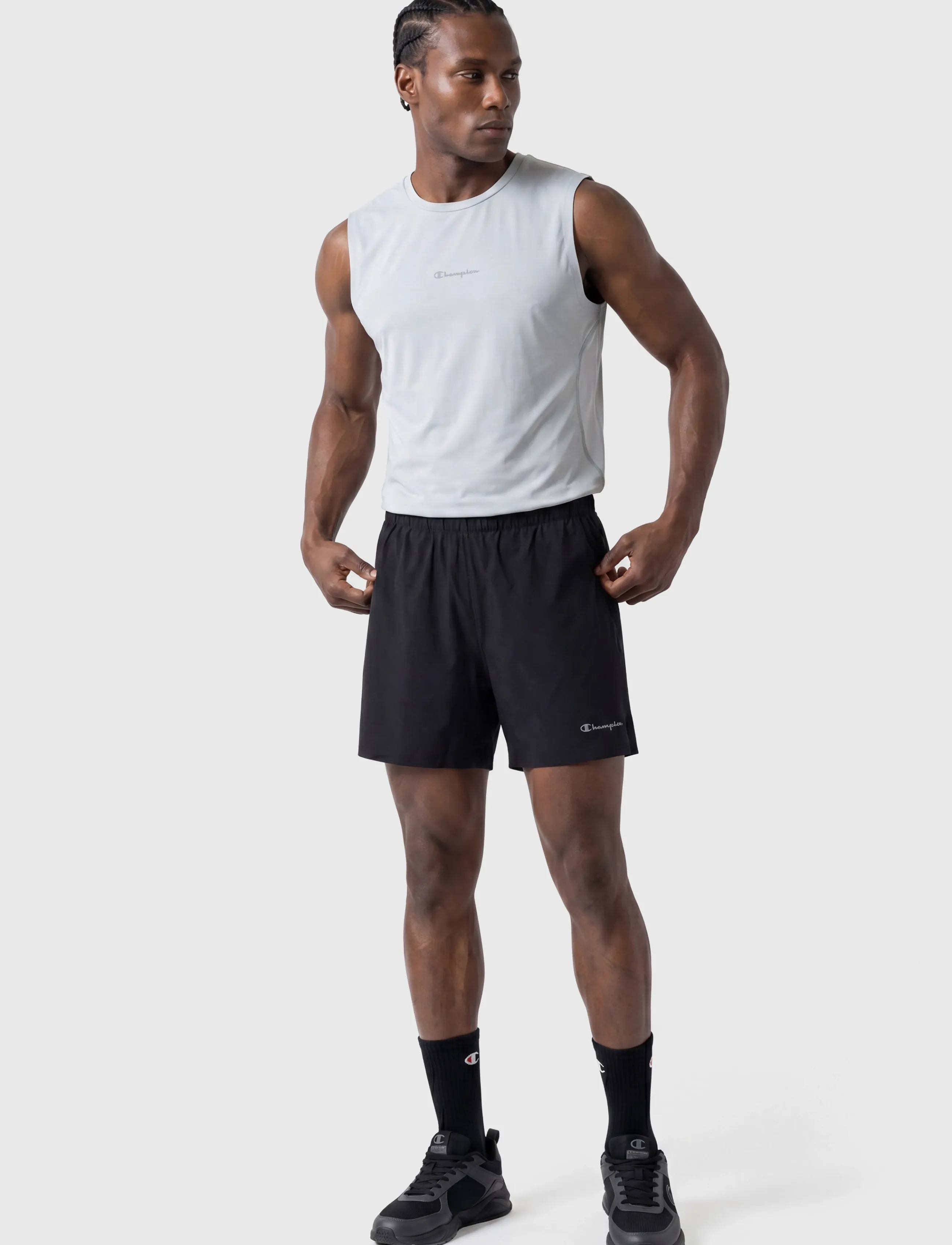 Champion Shorts, Mænd, Sports Shorts, Sort, Str: M