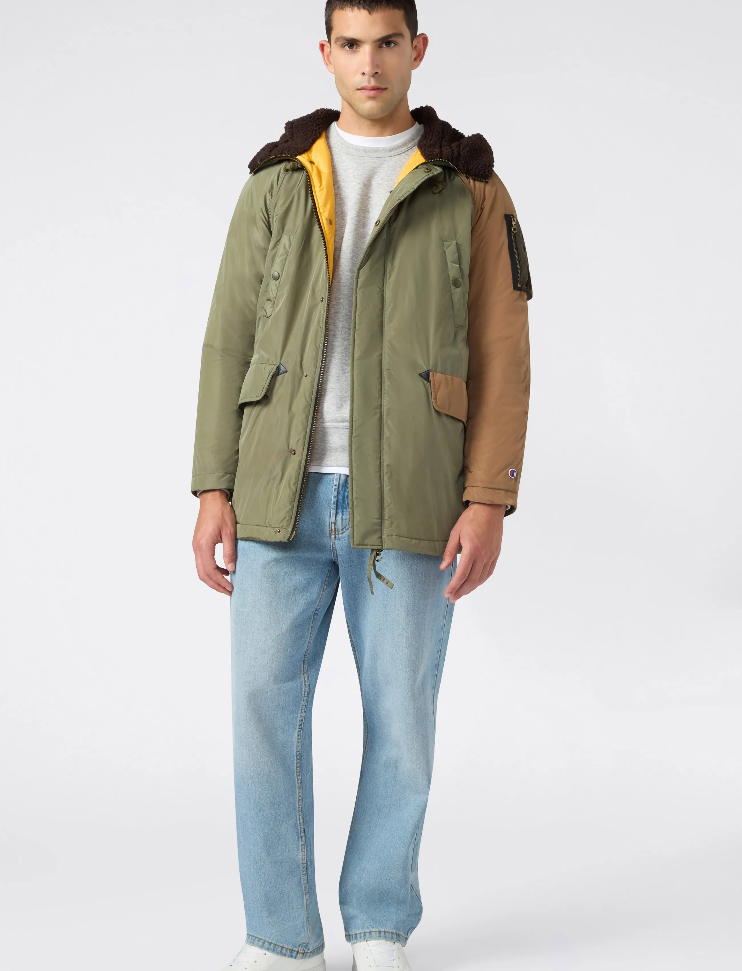 Champion Jacket - Shoppa efter stil - GS519-IRL/EAB/SUD/CCT/YEL / khaki/green