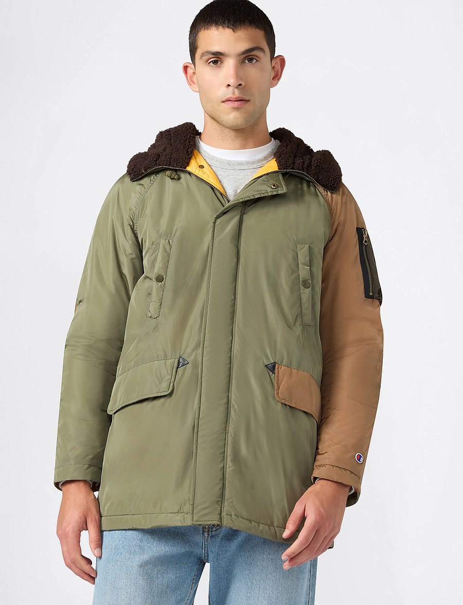 Champion - Jacket - parkasjackor - gs519-irl/eab/sud/cct/yel - 2