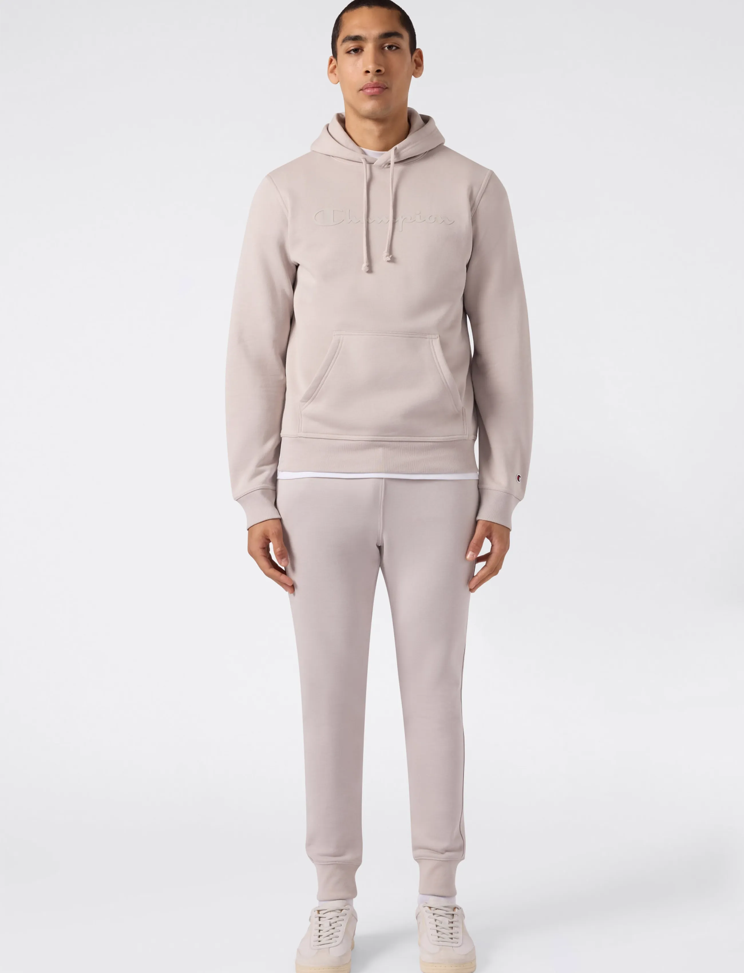 Champion Hooded Sweatshirt - Hoodies - ES084-INB / grey