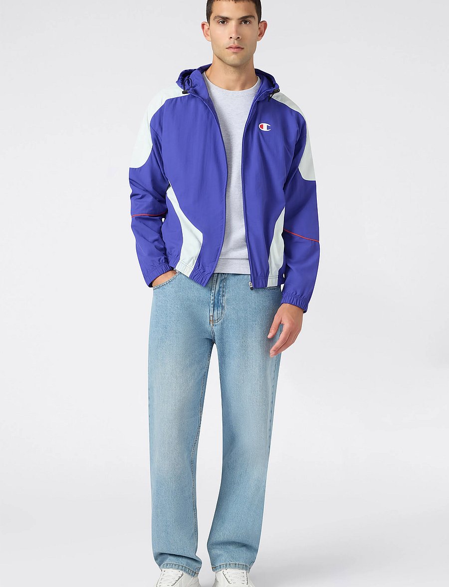 Champion - Hooded Full Zip Top - bs022-scbl/mmr - 0