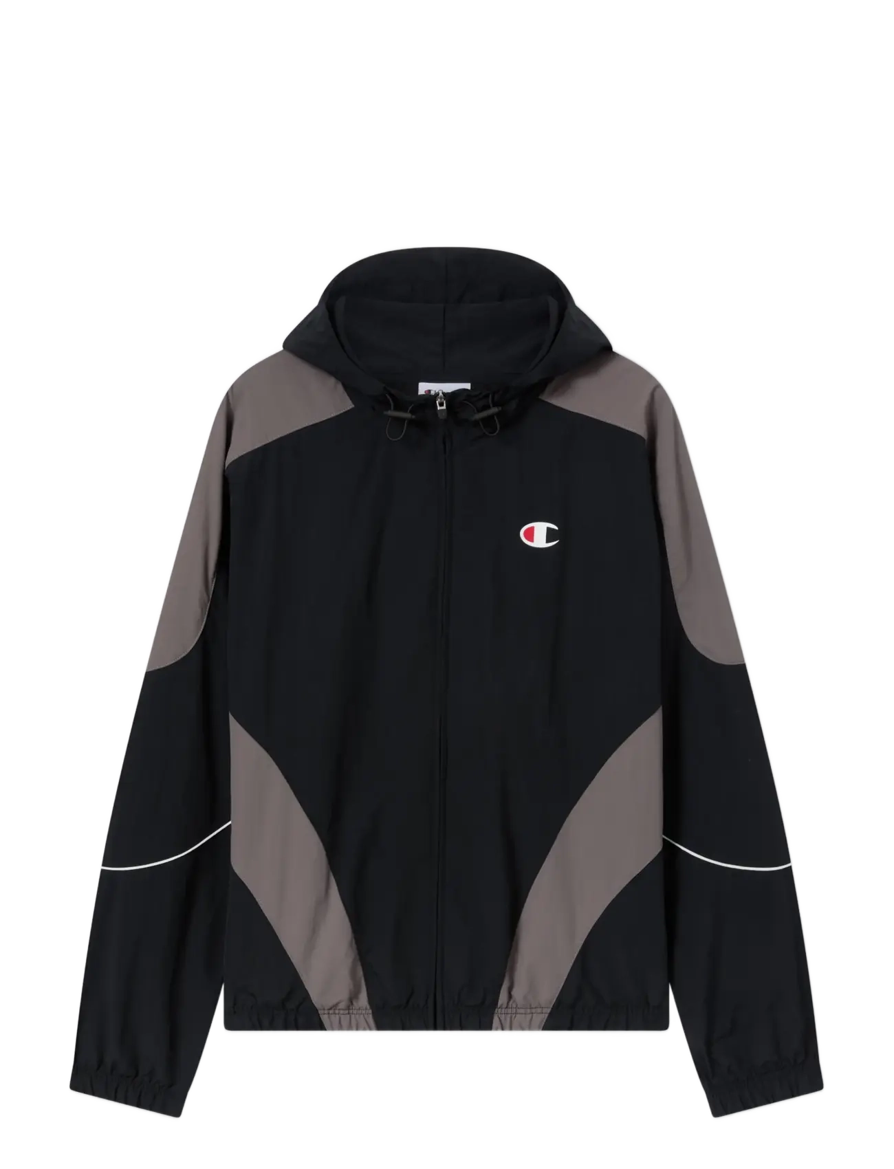 Champion Hooded Full Zip Top - Jakker - KK001-NBK/DGG / black