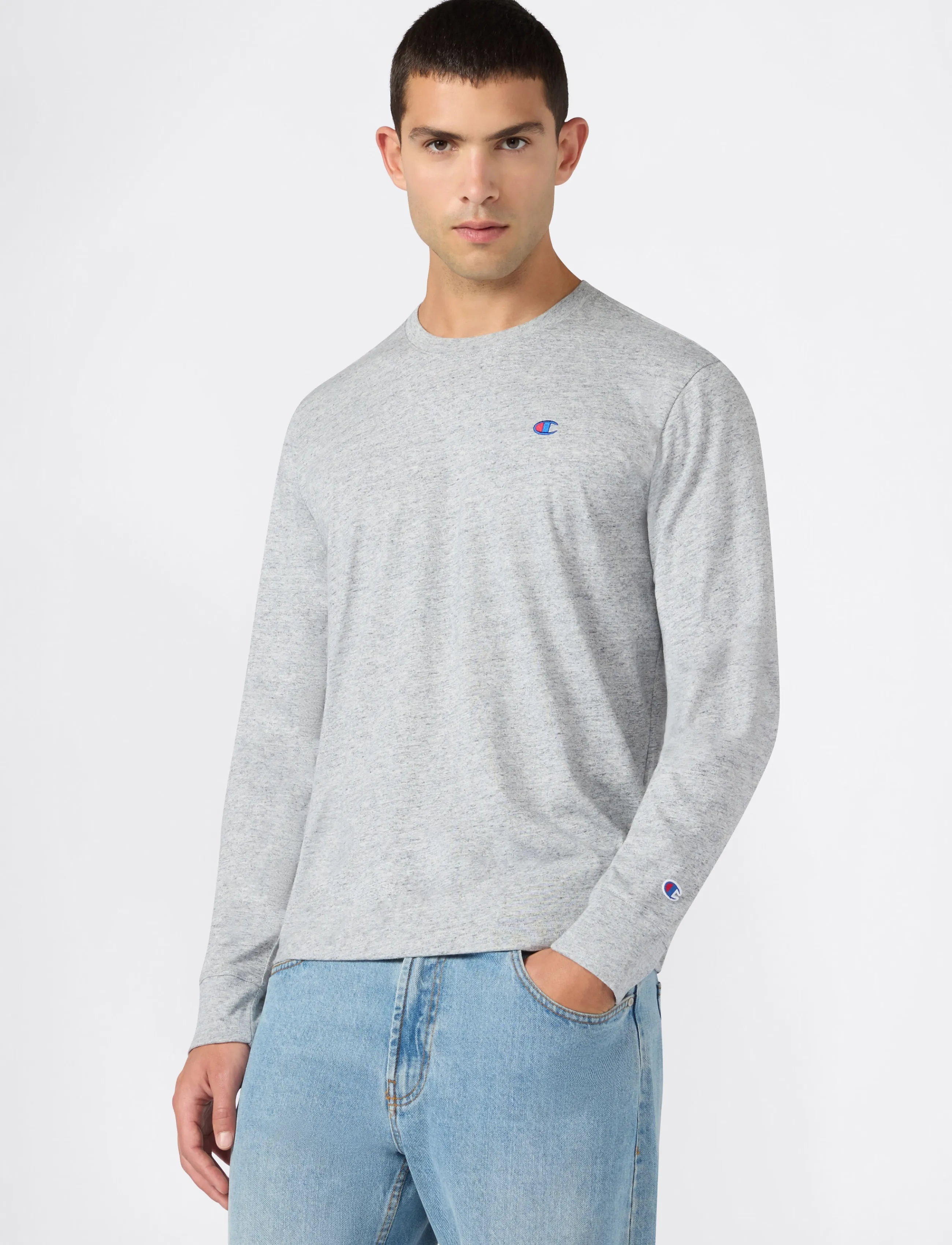 Champion - Crewneck T-Shirt - langarmshirts - em021-noxm - 2