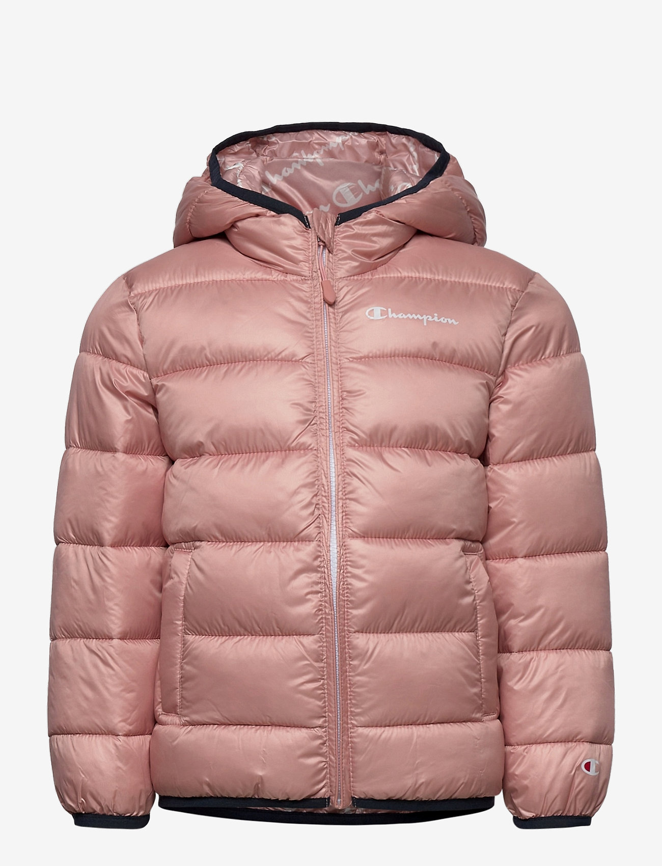 Hooded Jacket - MISTY ROSE